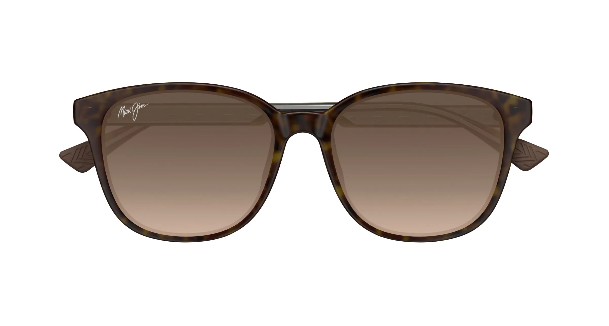 Maui Jim MJ0647SA 002 Occhiali da sole Bio-iniettato Havana Bronzo Rotonda - immagine 2
