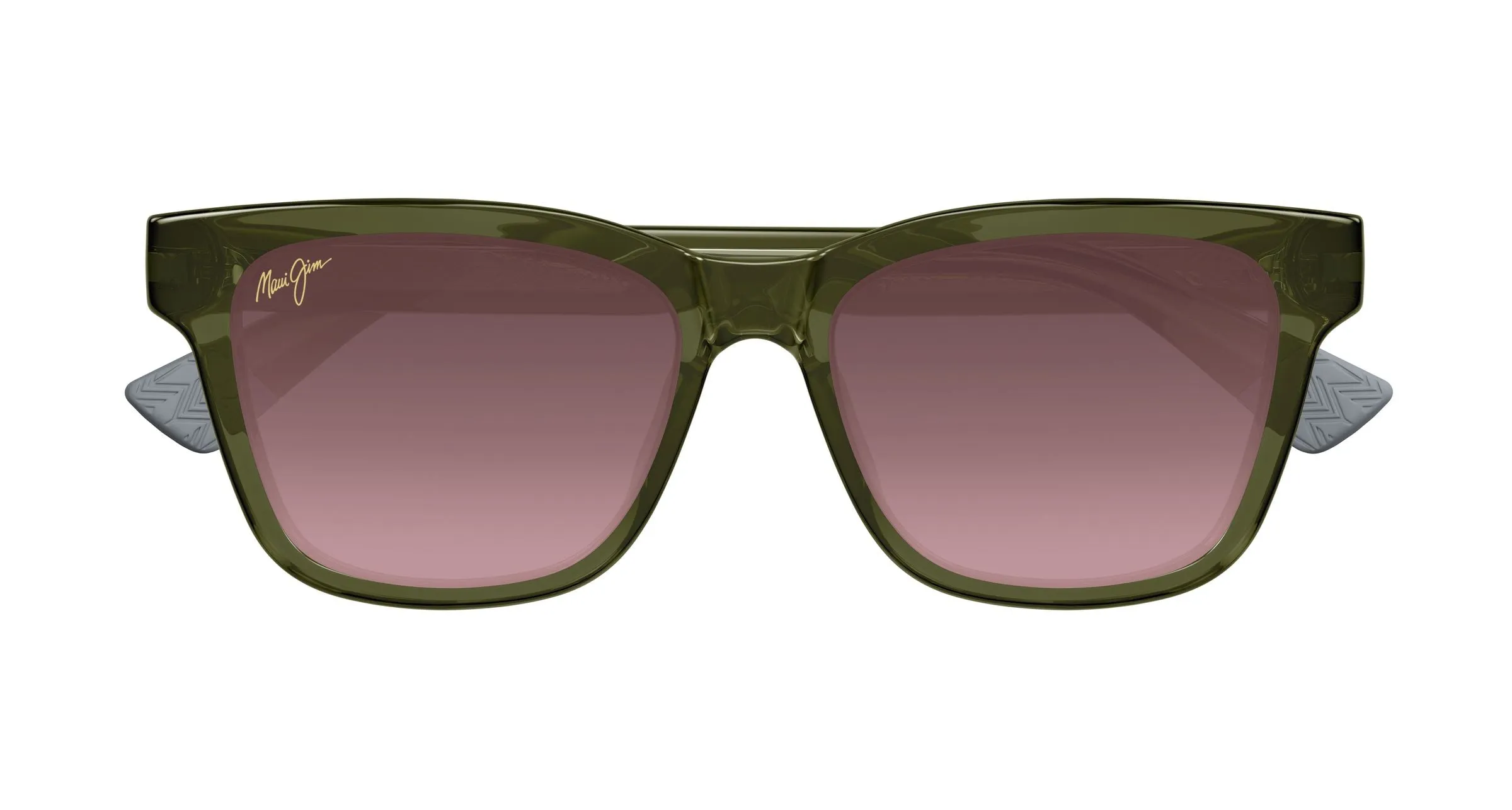 Maui Jim MJ0644S 003 Occhiali da sole Bio-iniettato Verde Rosa Rotonda - immagine 2
