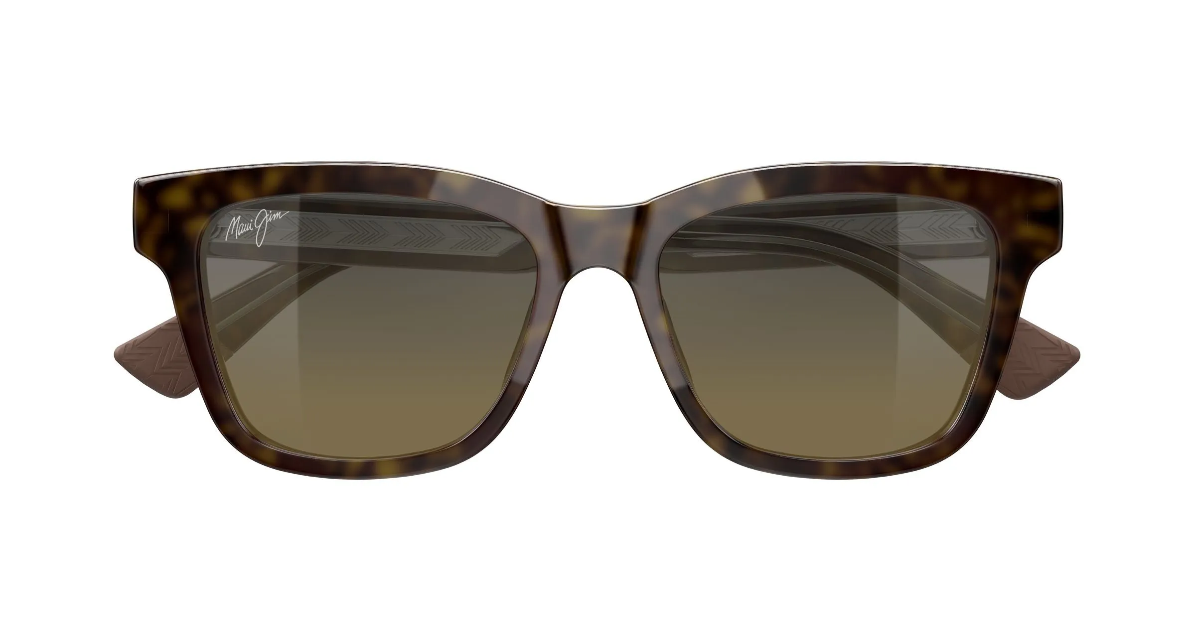 Maui Jim MJ0644S 002 Occhiali da sole Bio-iniettato Havana Bronzo Rotonda - immagine 2