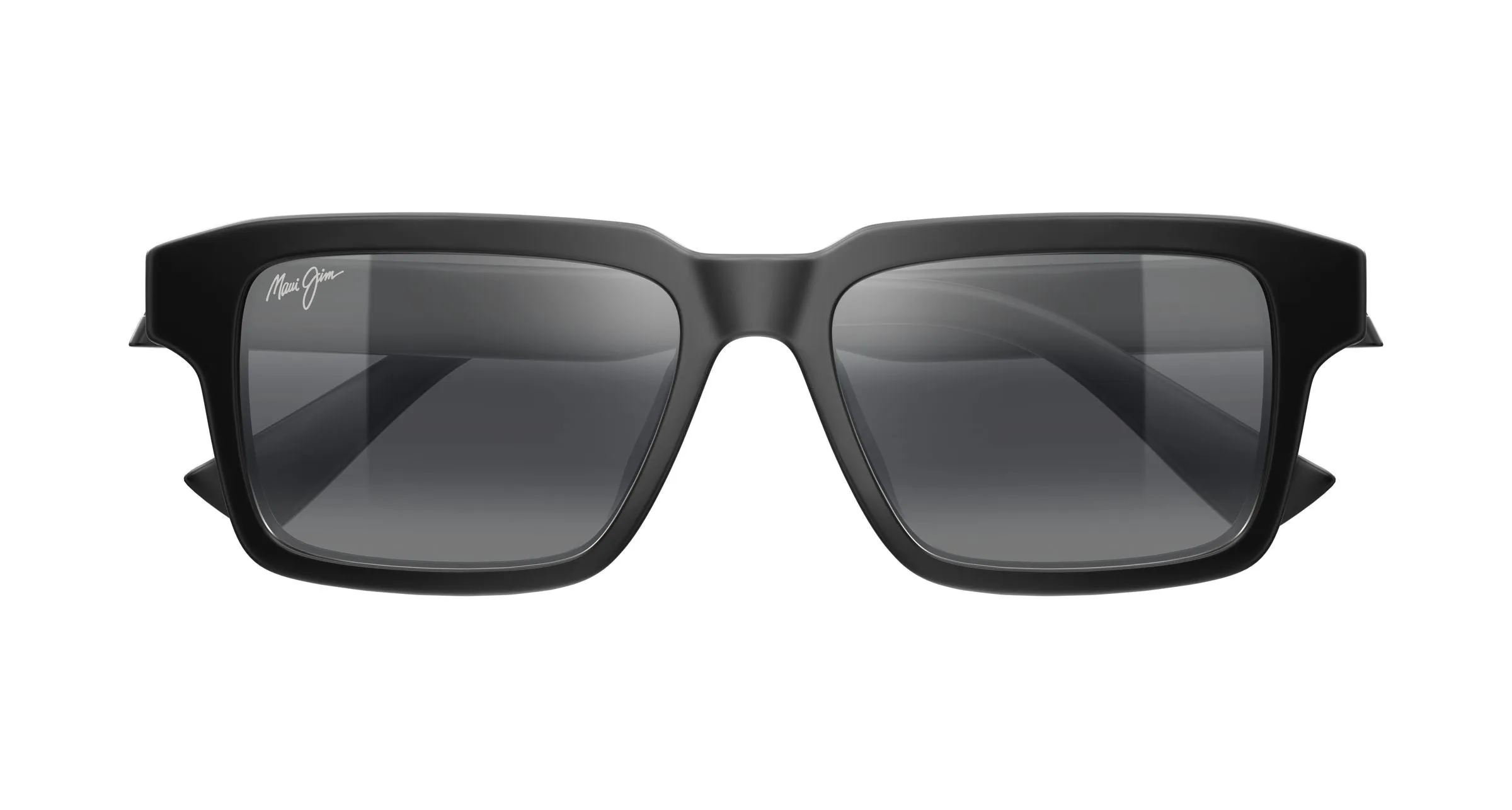 Maui Jim MJ0635S 001 Occhiali da sole Bio-iniettato Nero Grigio Squadrata - immagine 2