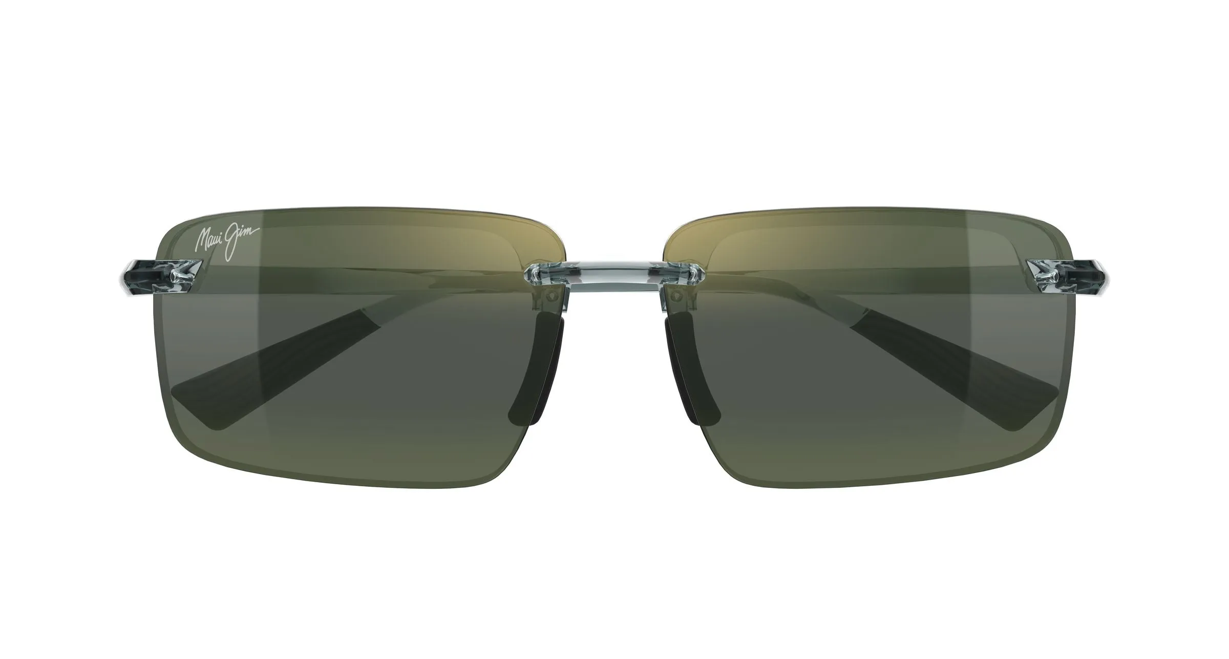 Maui Jim MJ0626S 006 Occhiali da sole Iniettato Verde Verde Squadrata - immagine 2