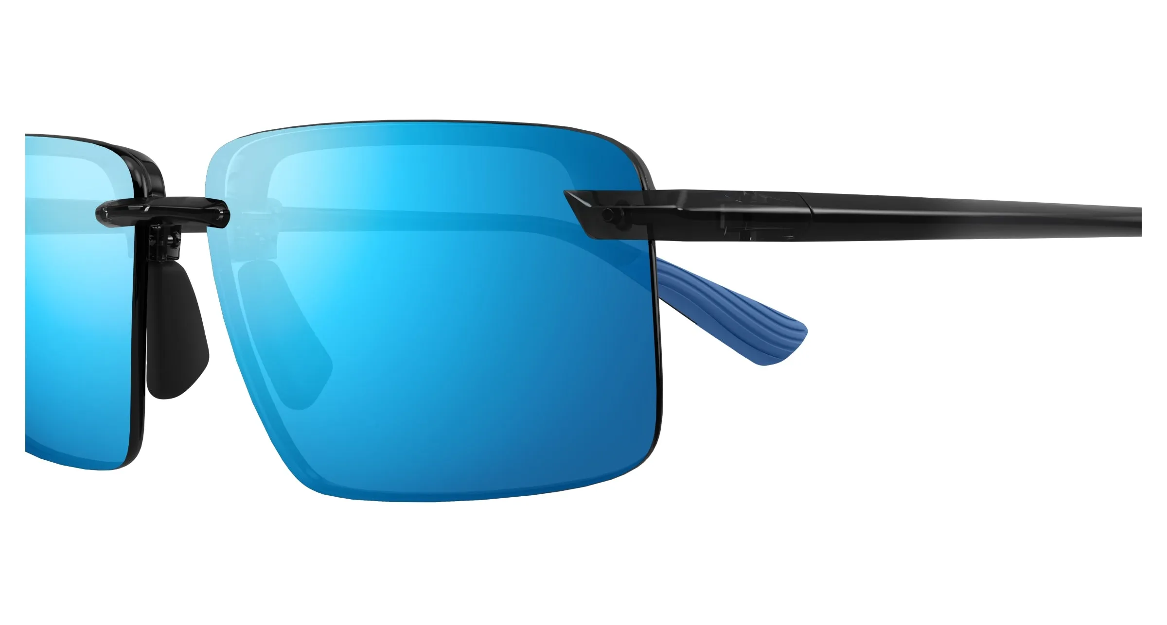 Maui Jim MJ0626S 003 Occhiali da sole Iniettato Grigio Blu Squadrata - immagine 3