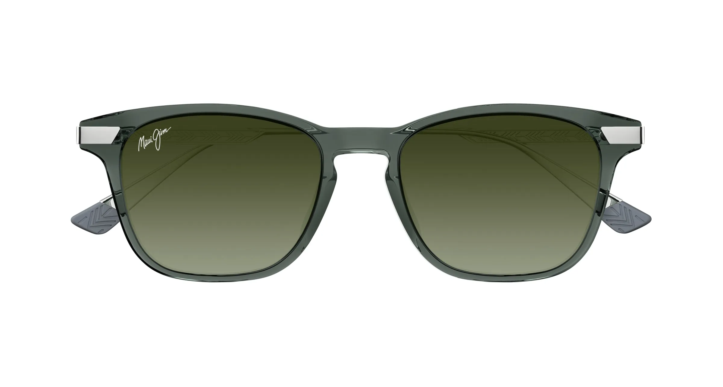 Maui Jim MJ0623S 004 Occhiali da sole Bio-iniettato Grigio Verde Rotonda - immagine 2