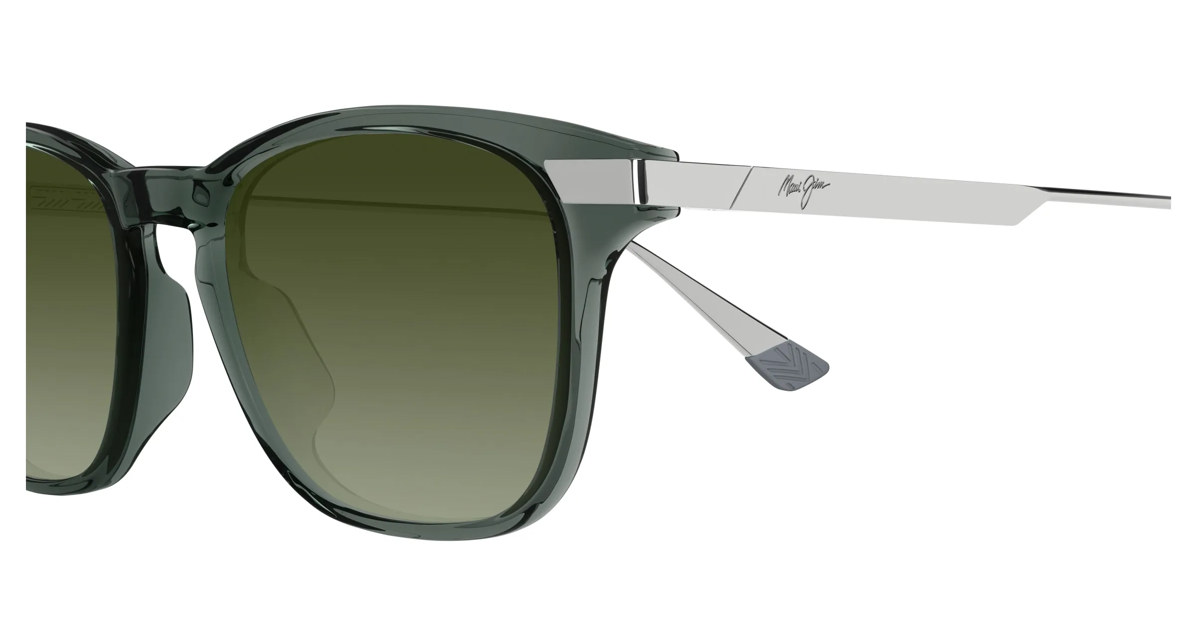 Maui Jim MJ0623S 004 Occhiali da sole Bio-iniettato Grigio Verde Rotonda - immagine 3