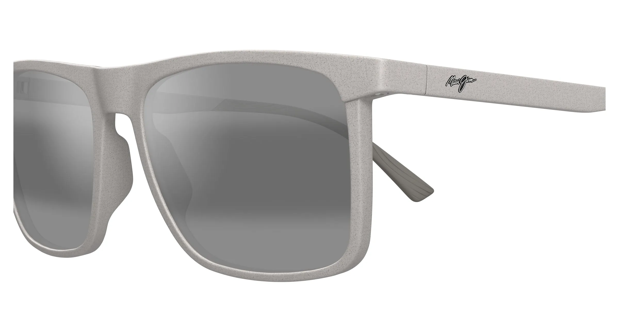 Maui Jim MJ0619S 004 Occhiali da sole Bio-iniettato Grigio Grigio Squadrata - immagine 3