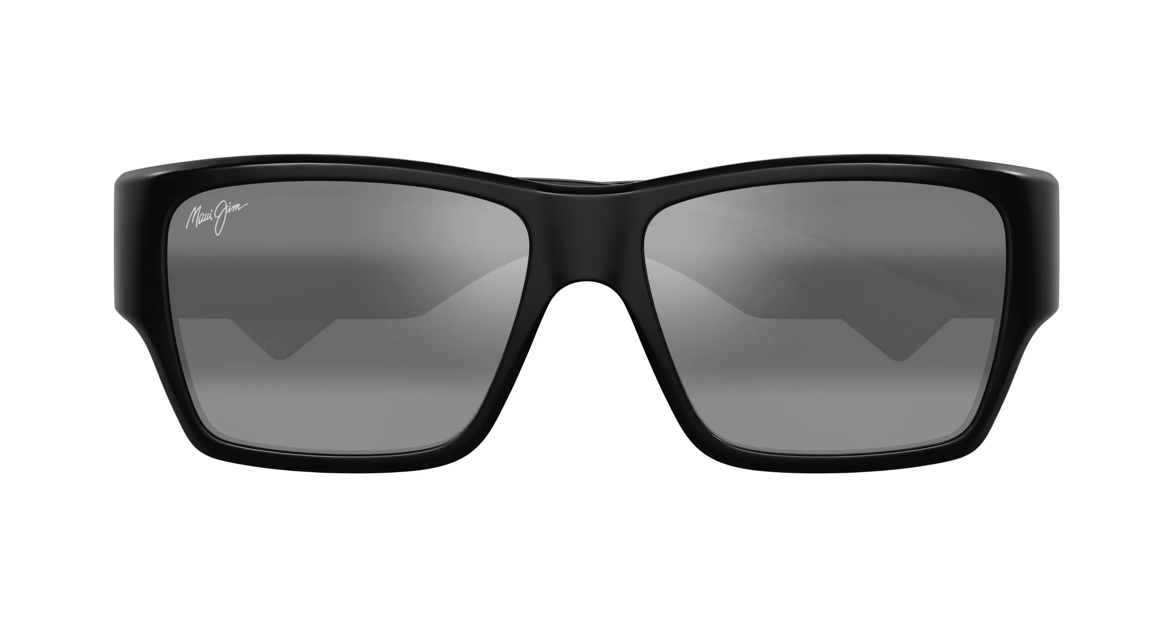 Maui Jim MJ0614S 001 Occhiali da sole Bio-iniettato Nero Grigio Squadrata - immagine 2
