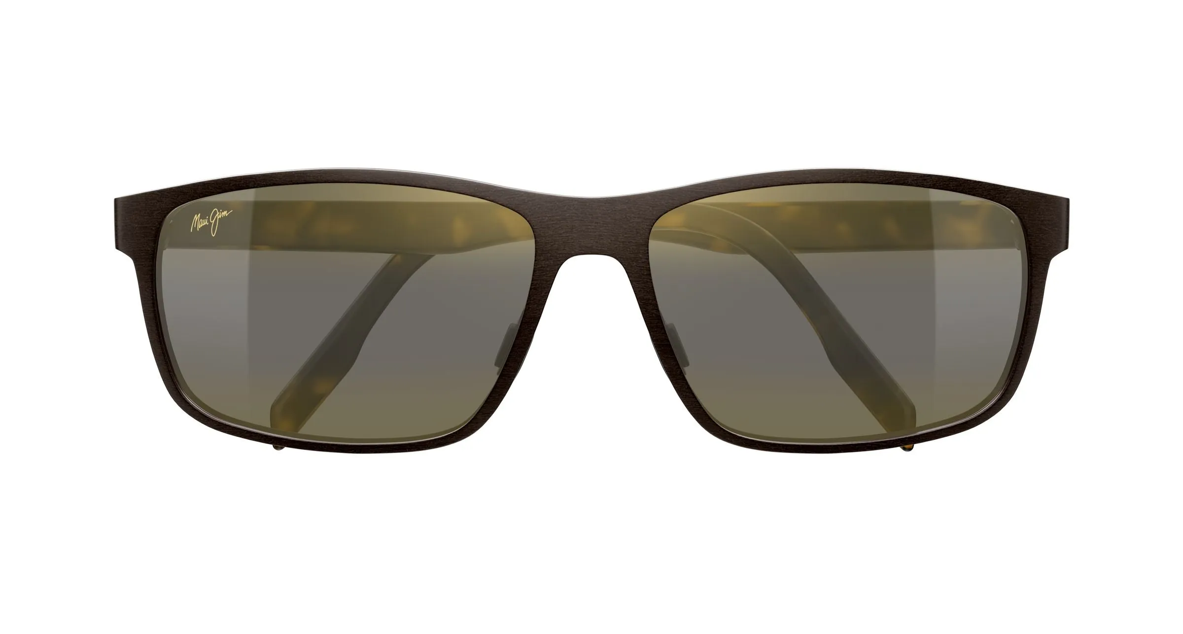 Maui Jim MJ0606S 003 Occhiali da sole Metallo Marrone Bronzo Squadrata - immagine 2