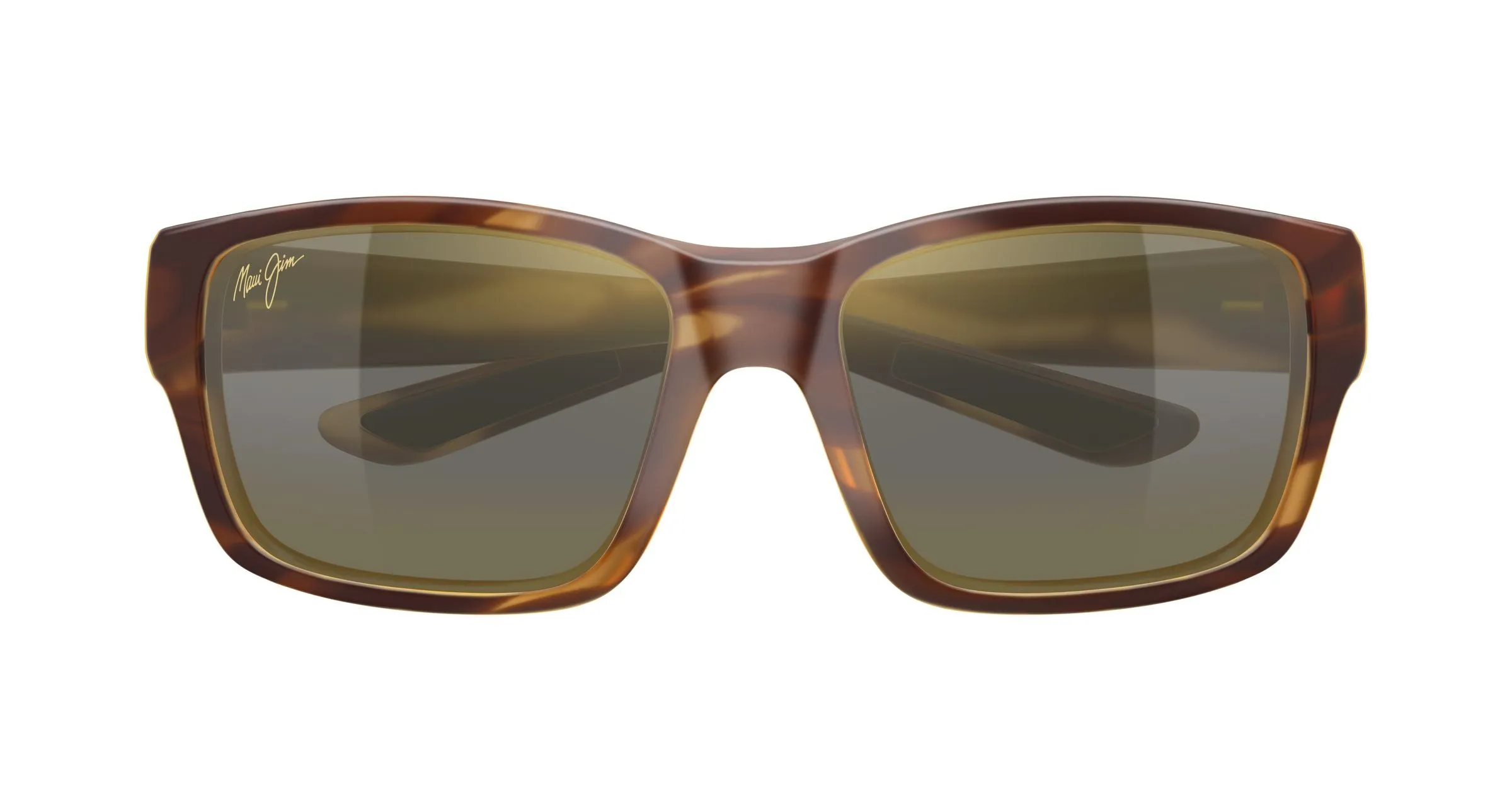 Maui Jim MJ0604S 003 Occhiali da sole Iniettato Havana Bronzo Squadrata - immagine 2