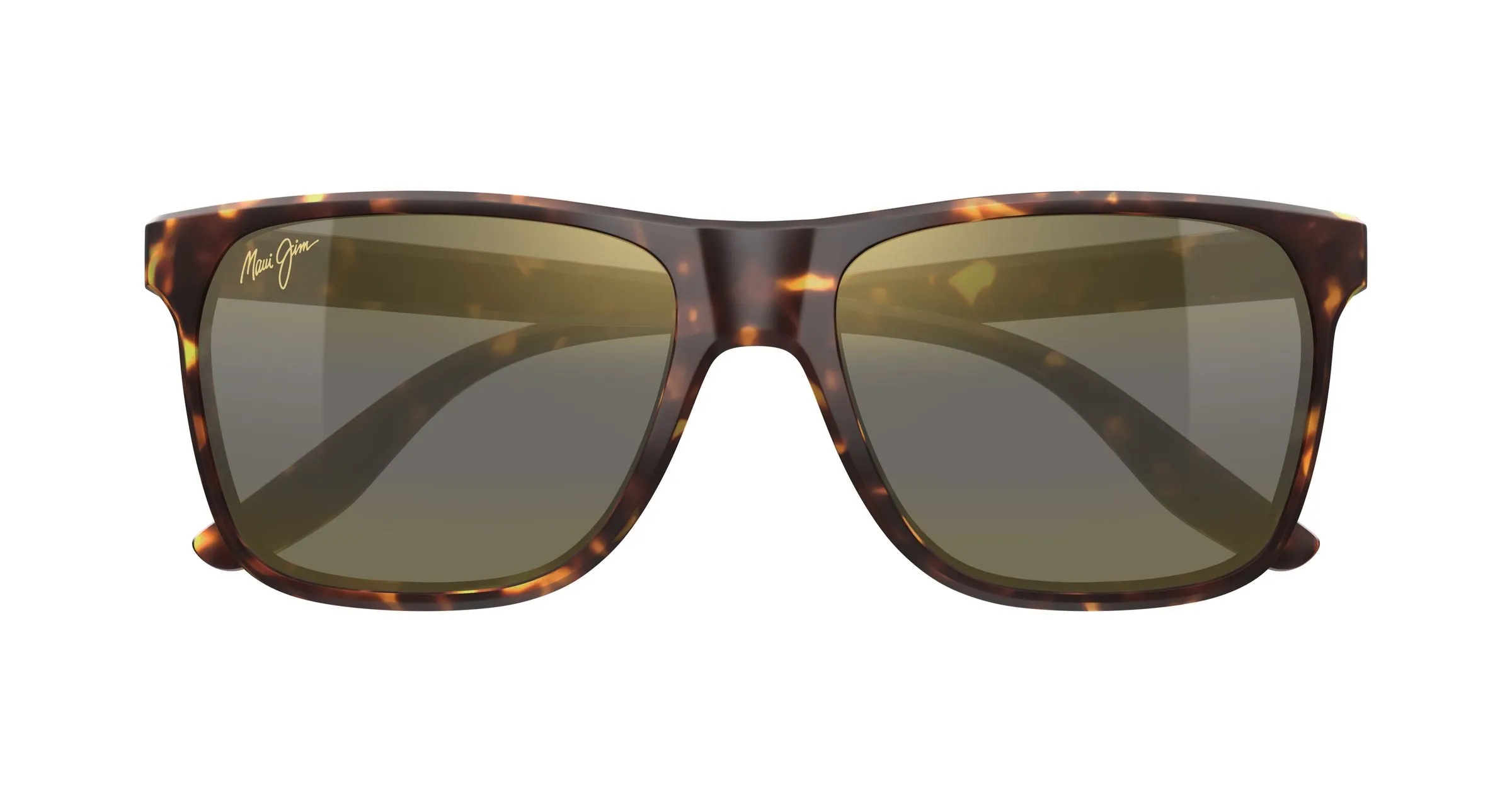 Maui Jim MJ0603S 004 Occhiali da sole Iniettato Havana Bronzo Squadrata - immagine 2