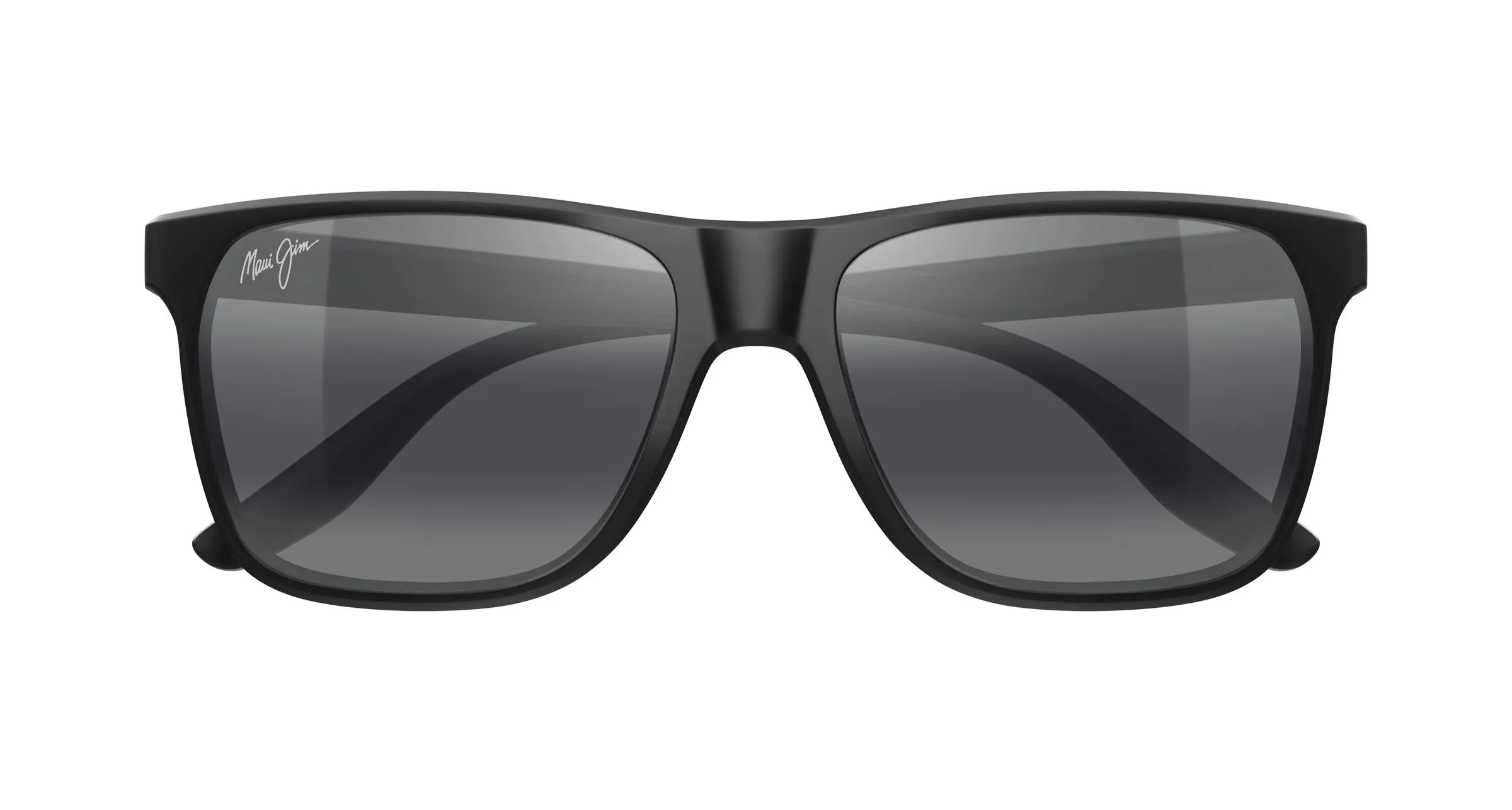 Maui Jim MJ0603S 003 Occhiali da sole Iniettato Nero Grigio Squadrata - immagine 2