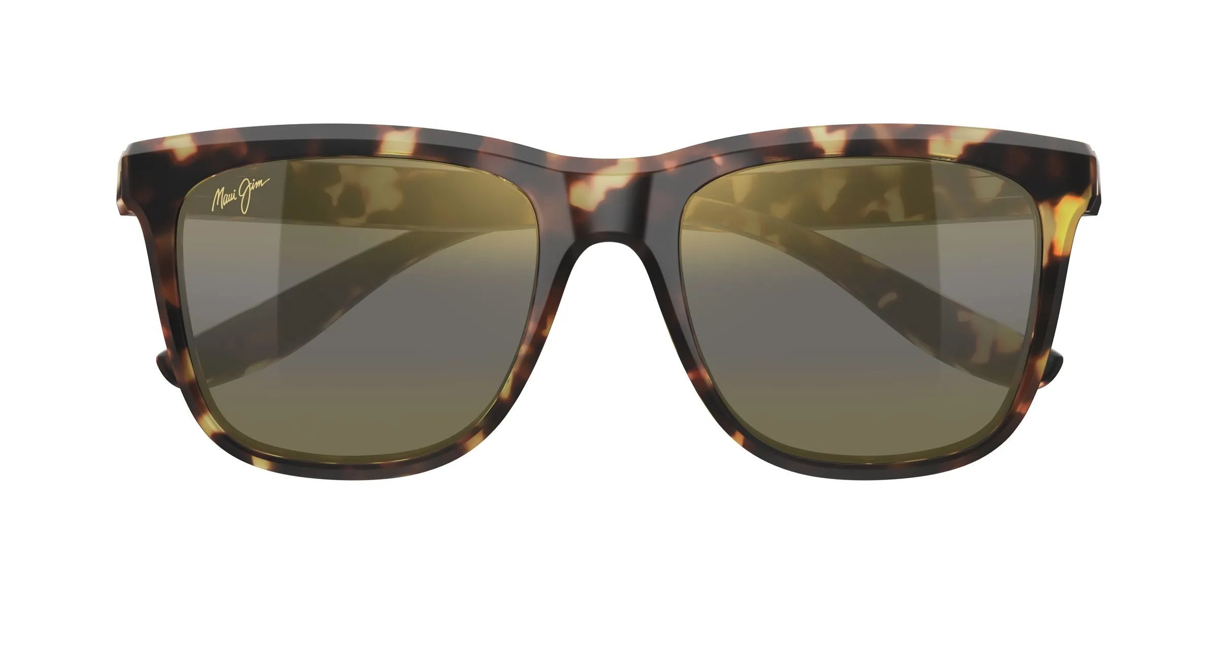 Maui Jim MJ0602S 004 Occhiali da sole Iniettato Havana Bronzo Squadrata - immagine 2