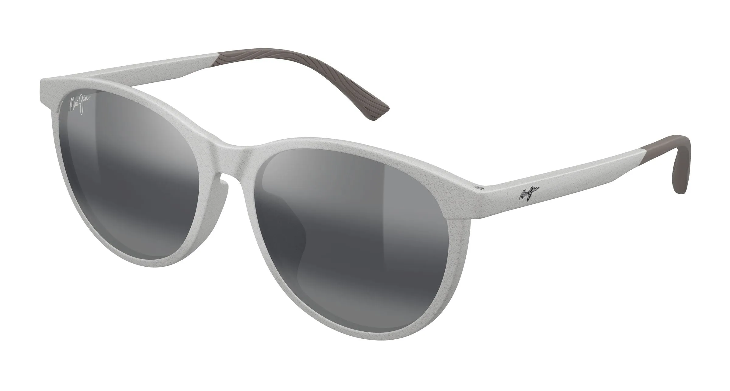 Maui Jim MJ0600SA 004 Occhiali da sole Bio-iniettato Grigio Grigio Rotonda - immagine 1