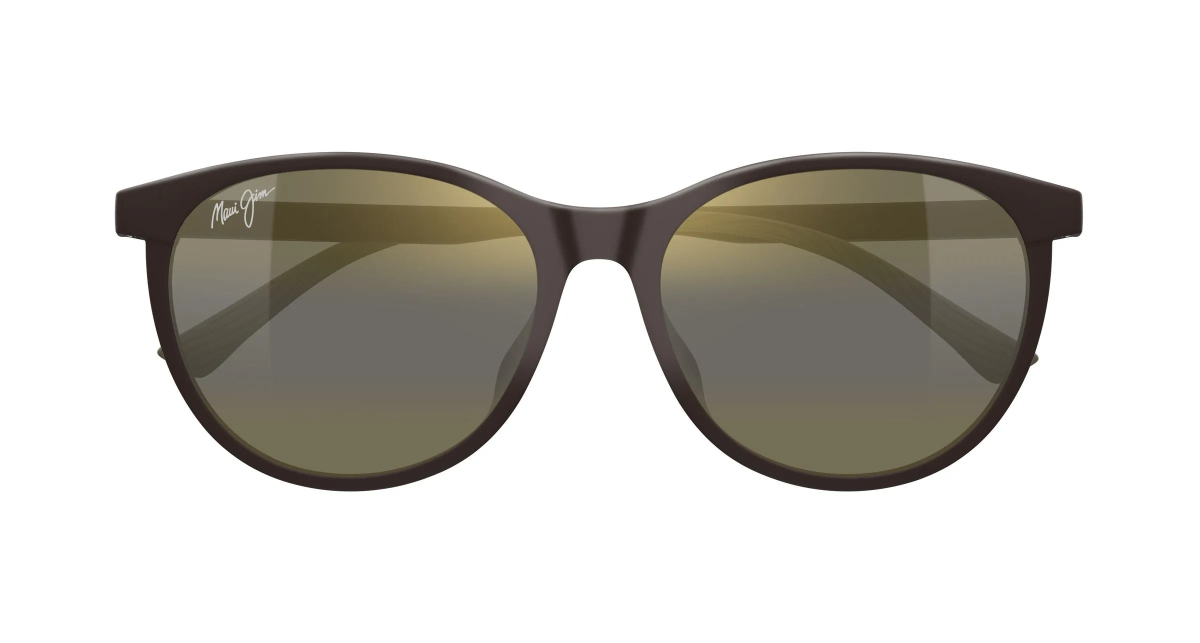 Maui Jim MJ0600SA 002 Occhiali da sole Bio-iniettato Marrone Bronzo Rotonda - immagine 2