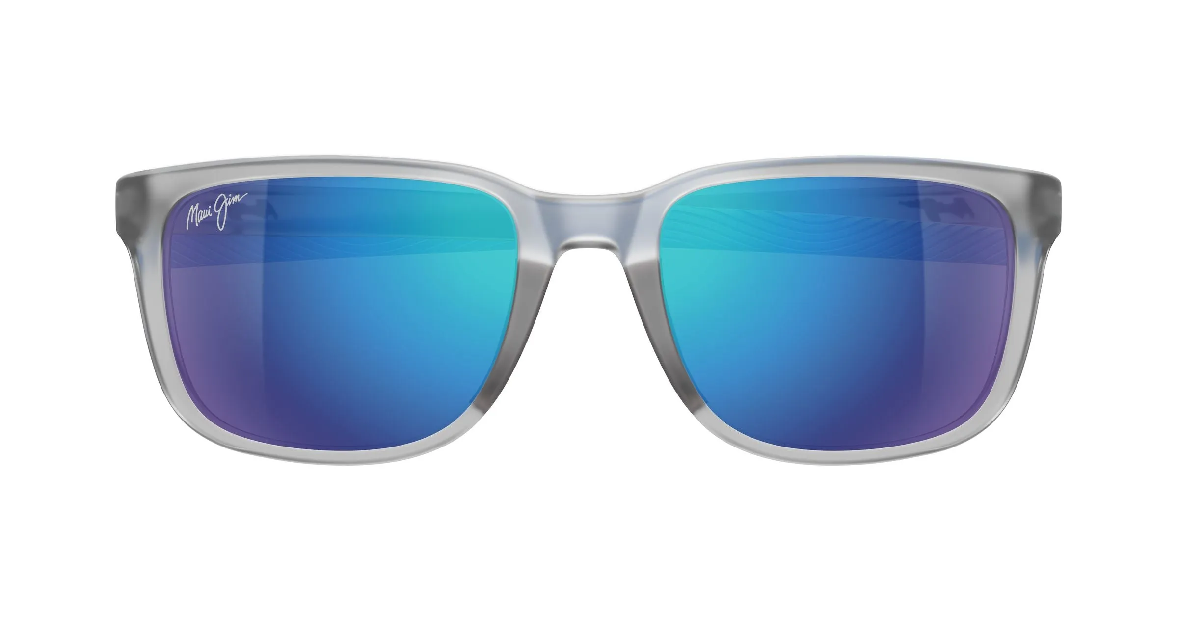 Maui Jim MJ0599SA 004 Occhiali da sole Bio-iniettato Grigio Blu Squadrata - immagine 2