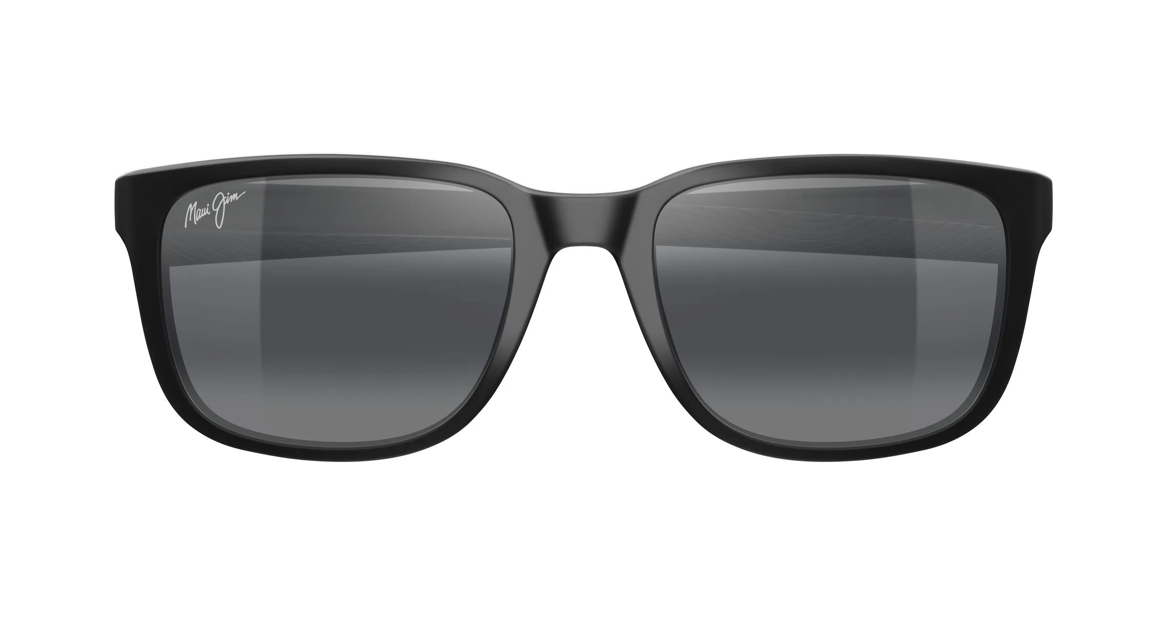Maui Jim MJ0599SA 001 Occhiali da sole Bio-iniettato Nero Grigio Squadrata - immagine 2