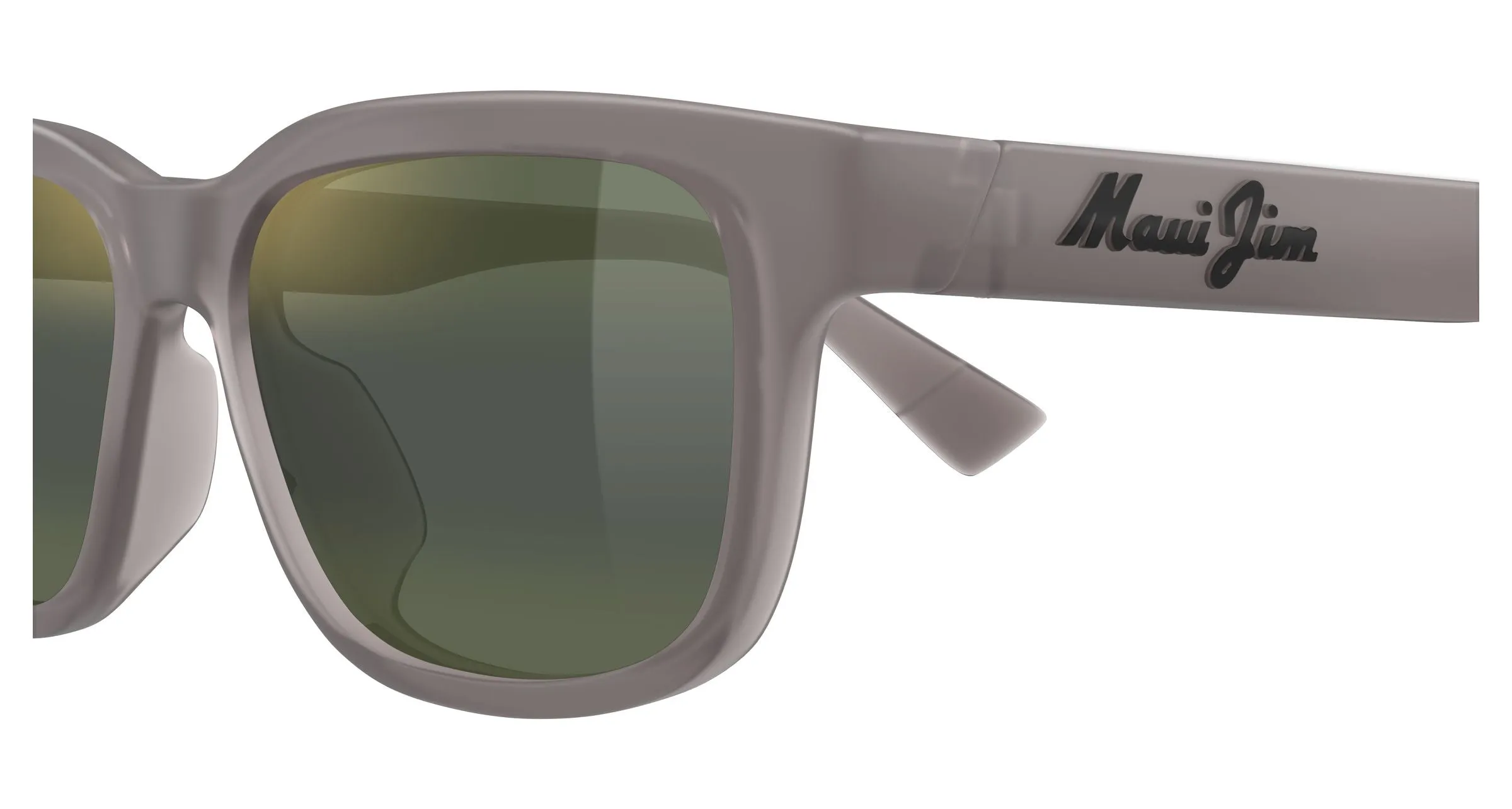 Maui Jim MJ0594SA 003 Occhiali da sole Bio-iniettato Grigio Verde Squadrata - immagine 3