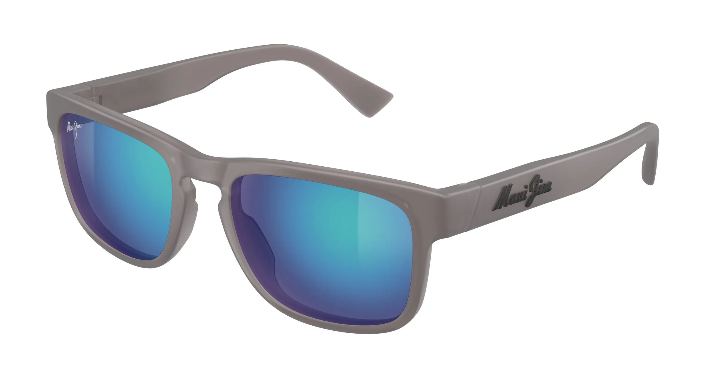 Maui Jim MJ0593S 004 Occhiali da sole Bio-iniettato Grigio Blu Squadrata - immagine 1