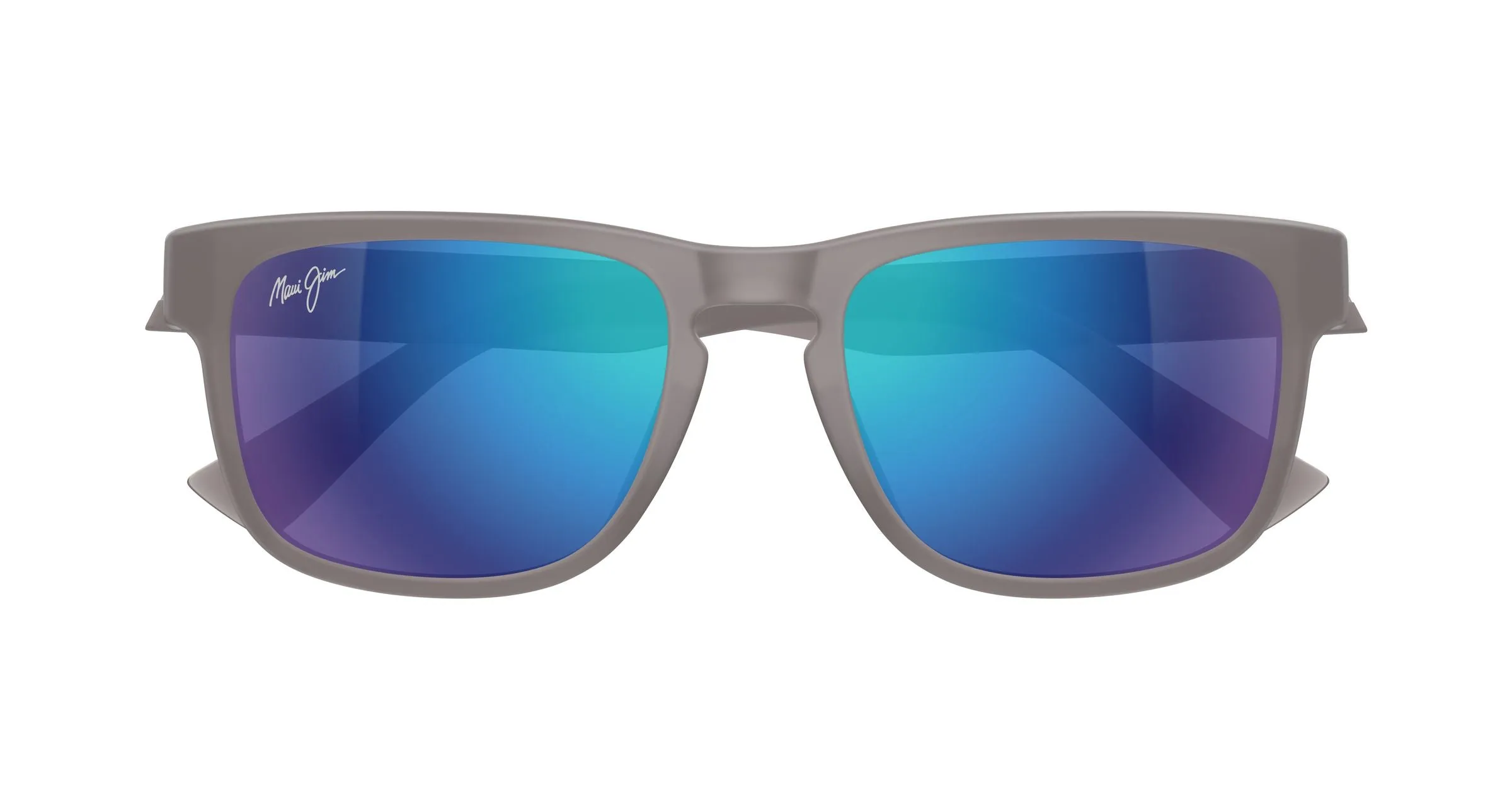 Maui Jim MJ0593S 004 Occhiali da sole Bio-iniettato Grigio Blu Squadrata - immagine 2