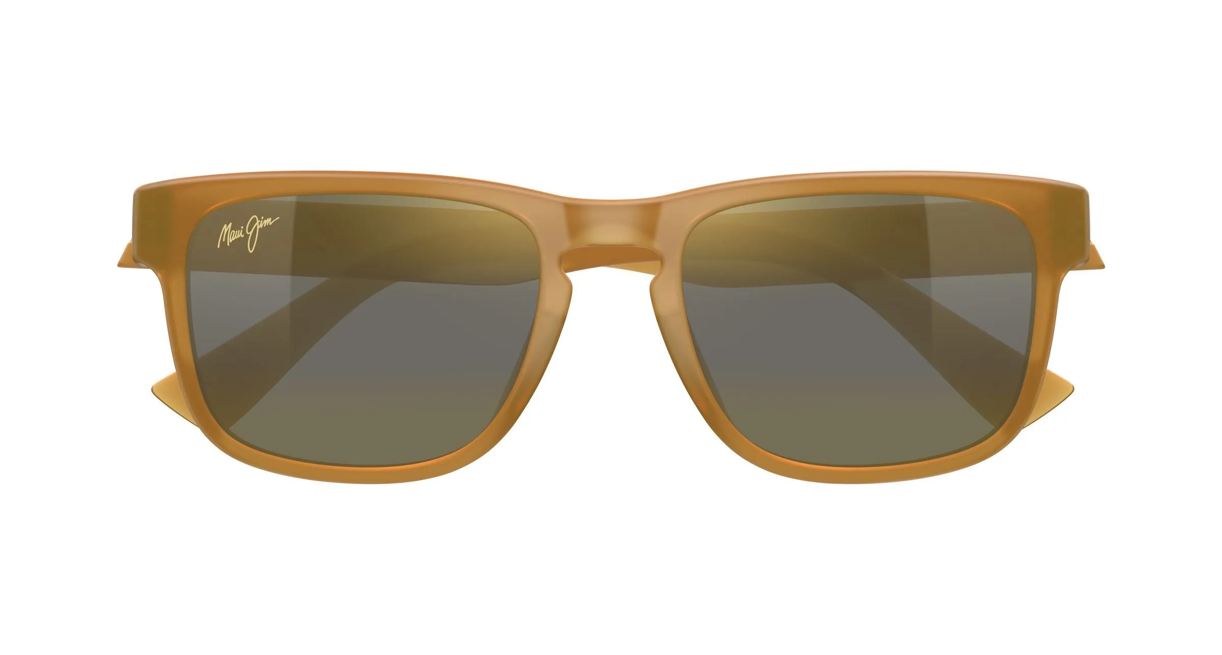 Maui Jim MJ0593S 002 Occhiali da sole Bio-iniettato Marrone Bronzo Squadrata - immagine 2