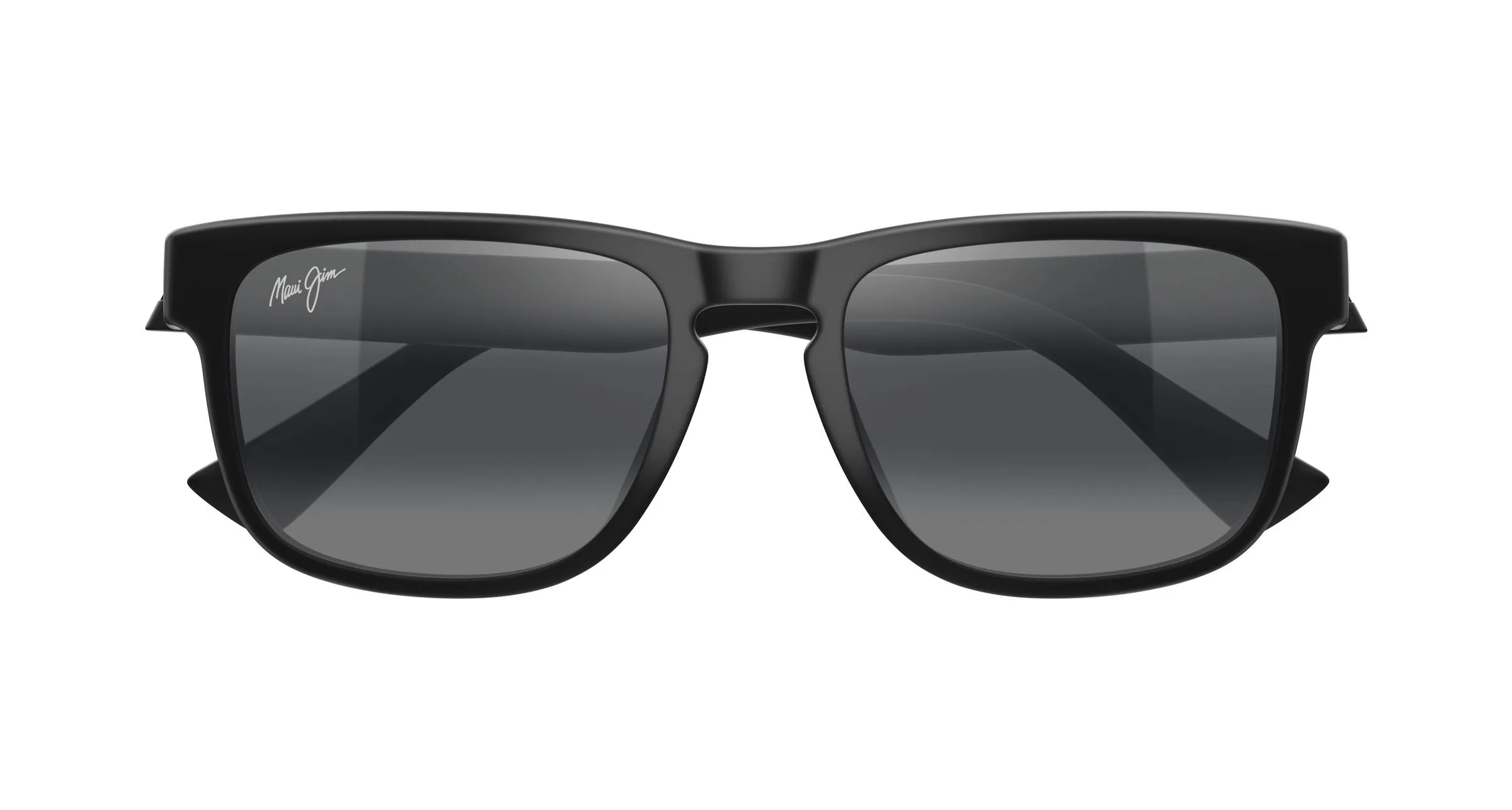 Maui Jim MJ0593S 001 Occhiali da sole Bio-iniettato Nero Grigio Squadrata - immagine 2