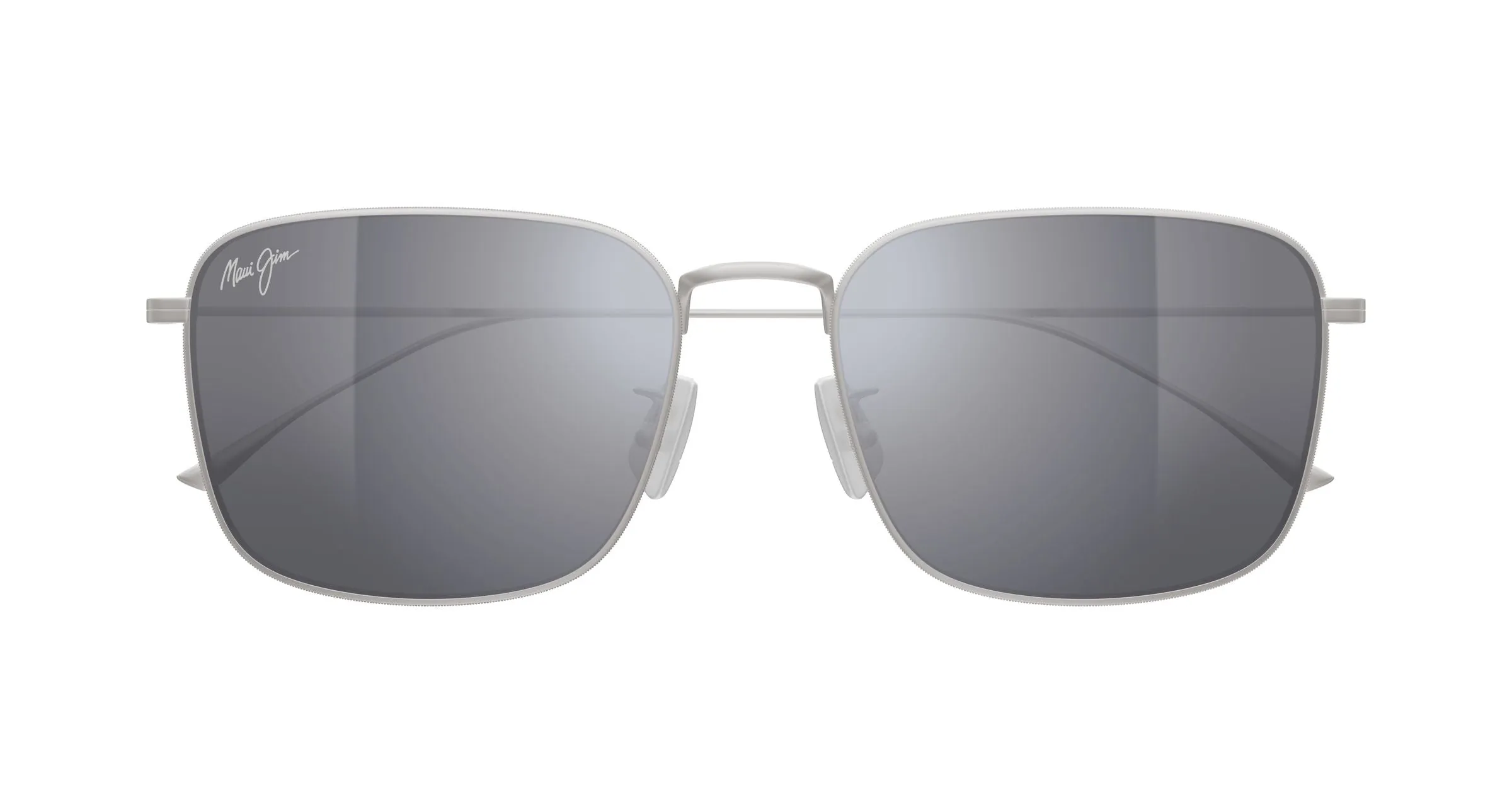 Maui Jim MJ0592SA 003 Occhiali da sole Titanio Argento Argento Squadrata - immagine 2