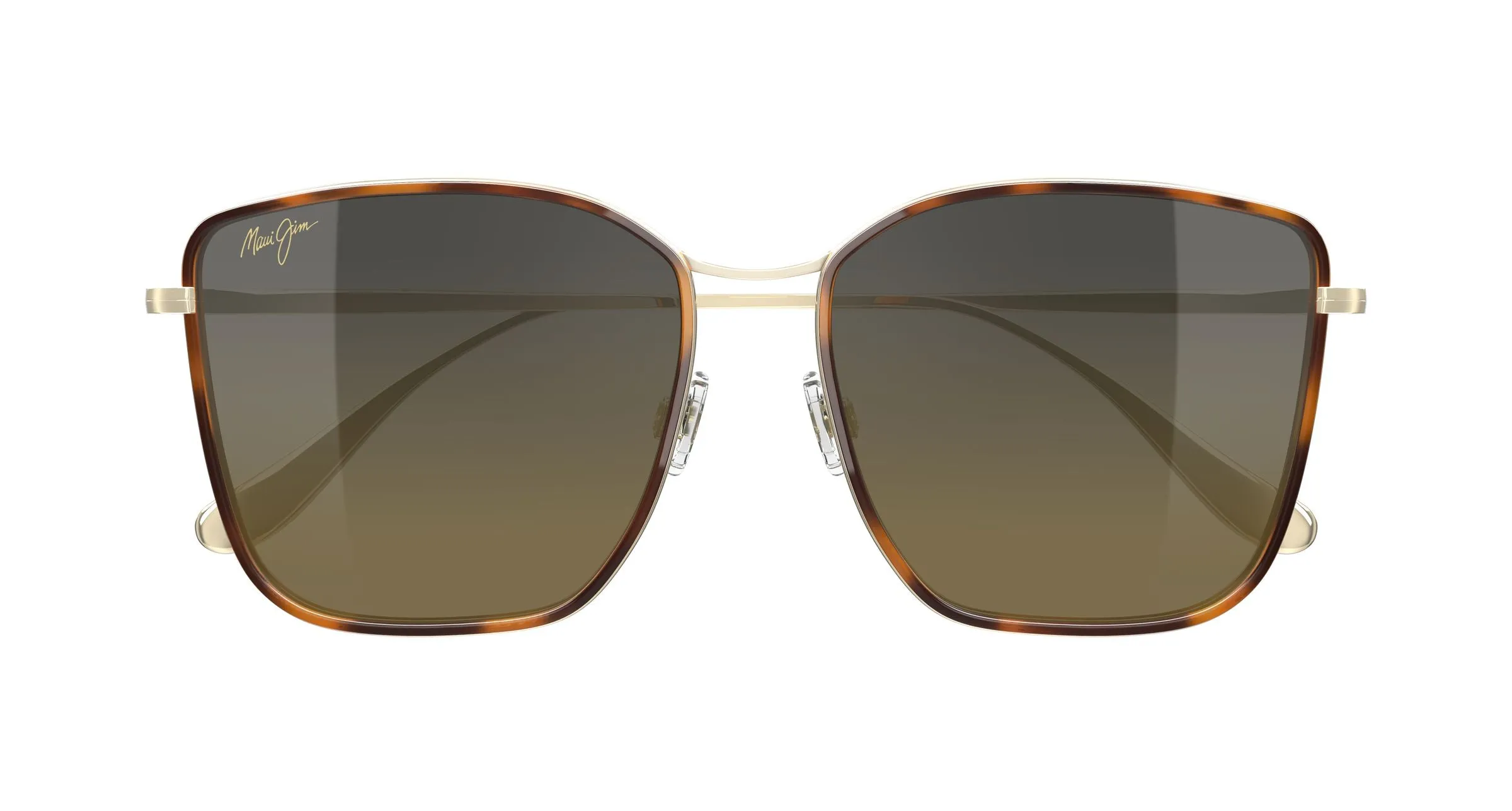 Maui Jim MJ0561S 002 Occhiali da sole Titanio Havana Bronzo Squadrata - immagine 2