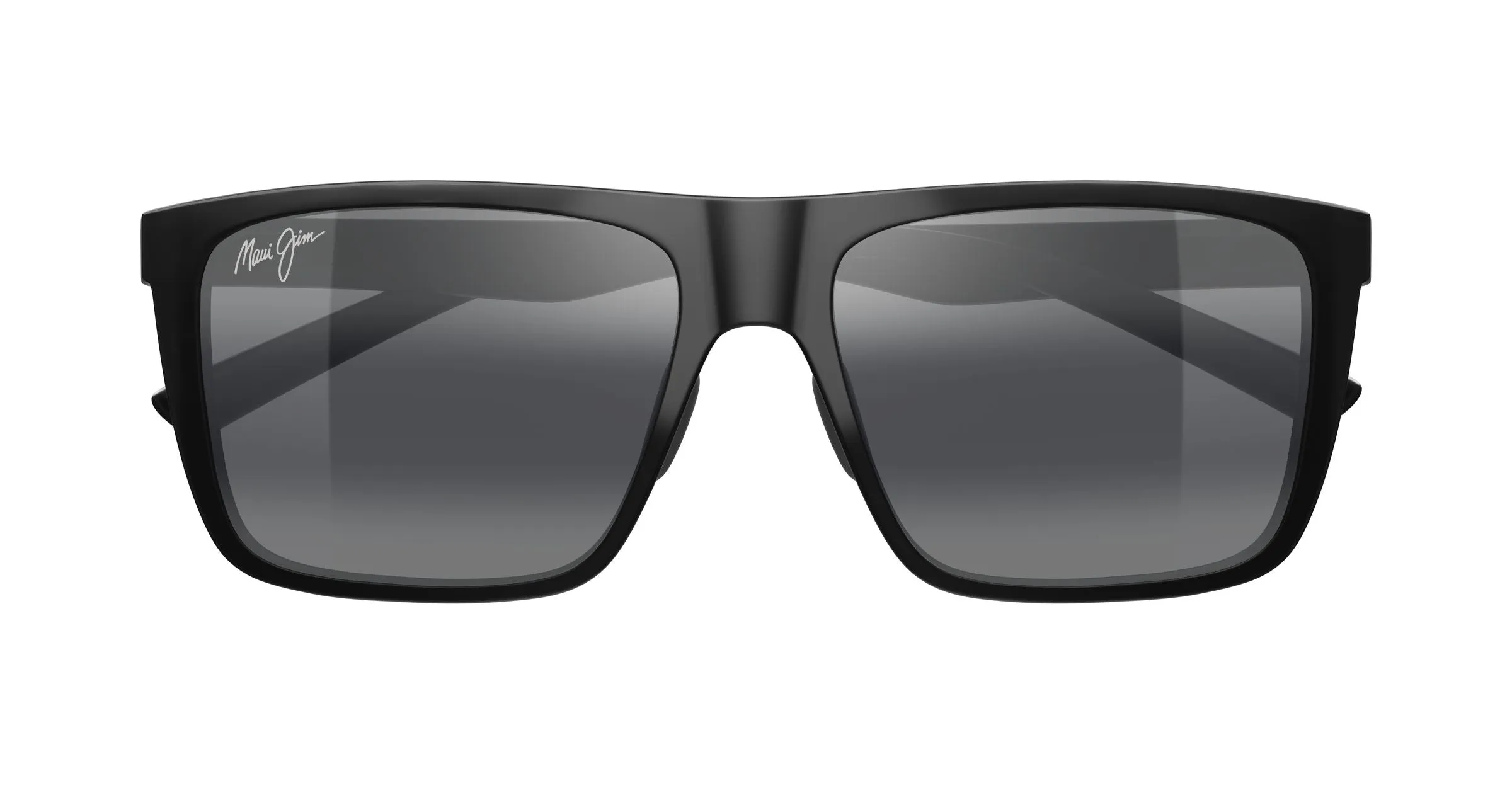 Maui Jim MJ0455S 001 Occhiali da sole Iniettato Nero Grigio Squadrata - immagine 2