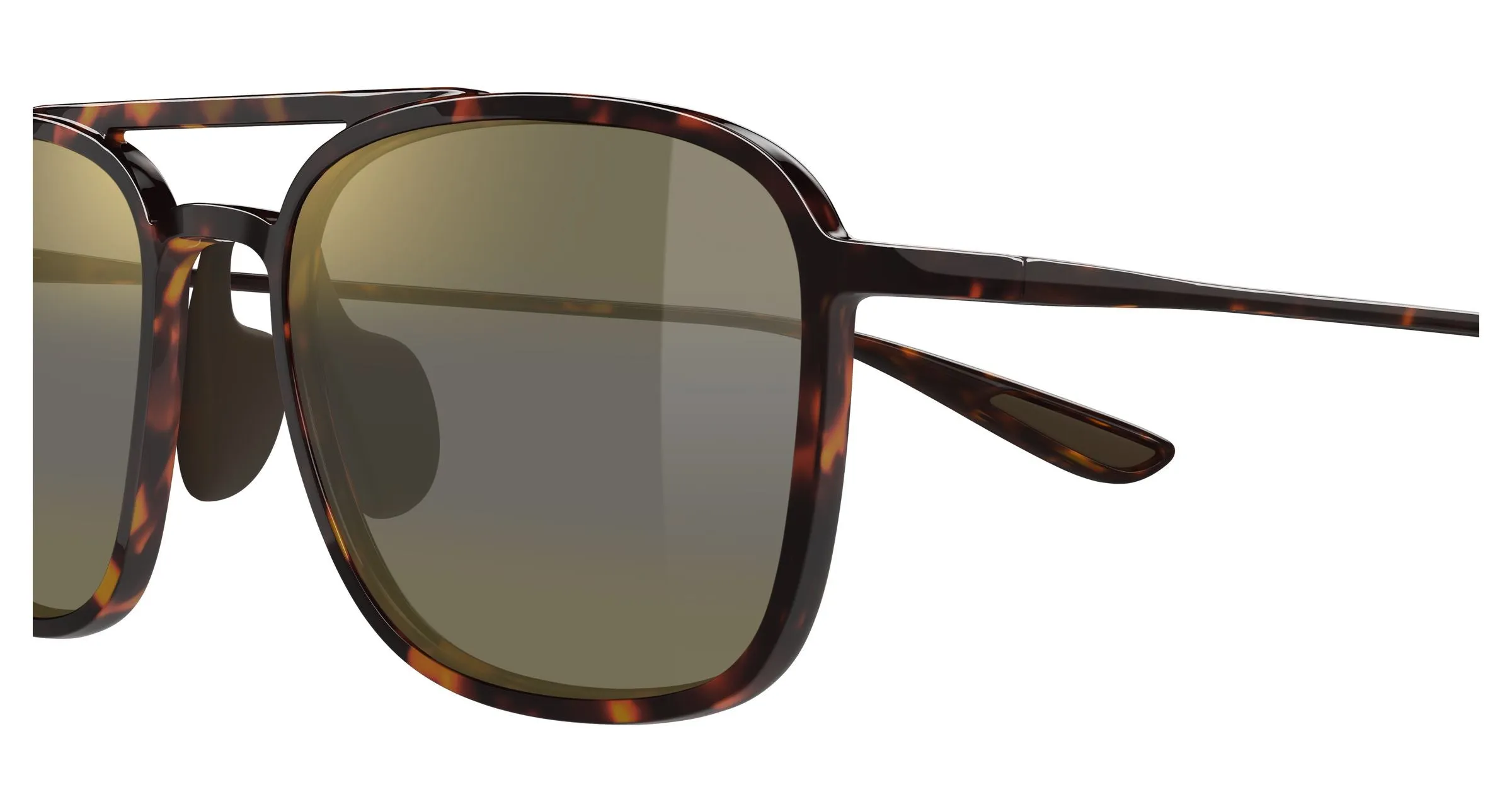 Maui Jim MJ0447S 005 Occhiali da sole Iniettato Havana Bronzo Squadrata - immagine 3