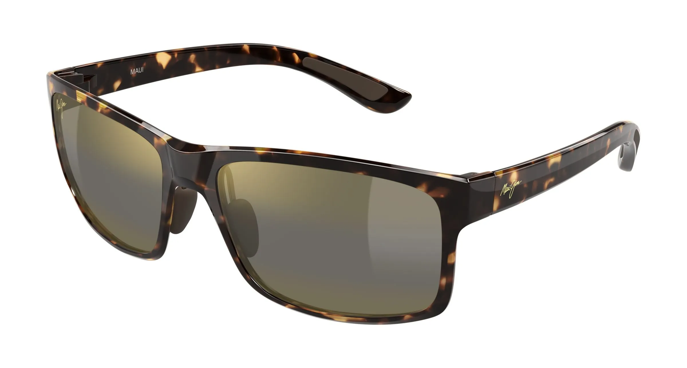 Maui Jim MJ0439S 015 Occhiali da sole Bio-iniettato Havana Bronzo Squadrata - immagine 1
