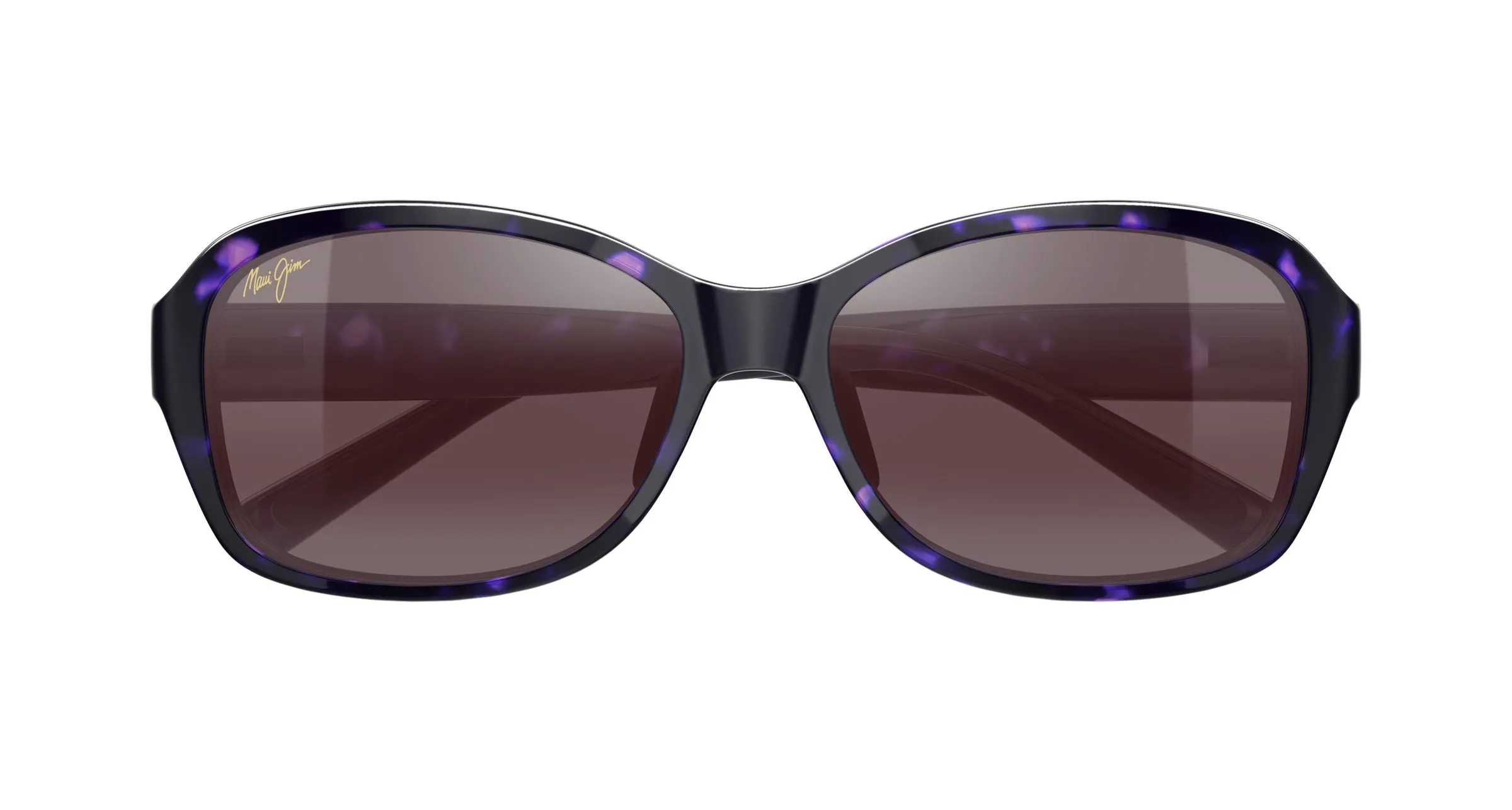 Maui Jim MJ0433S 003 Occhiali da sole Iniettato Havana Rosa Squadrata - immagine 2
