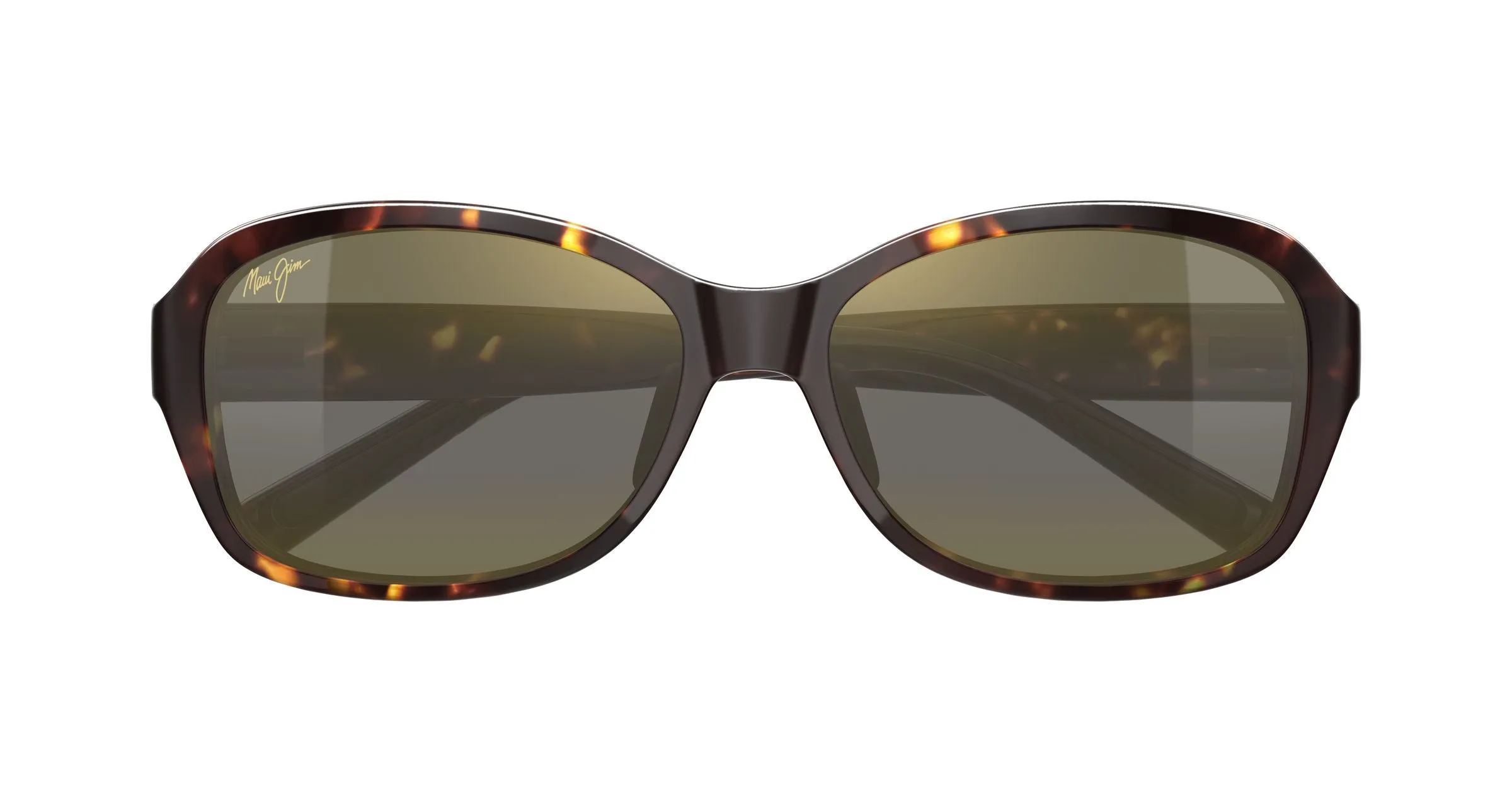 Maui Jim MJ0433S 002 Occhiali da sole Iniettato Havana Bronzo Squadrata - immagine 2
