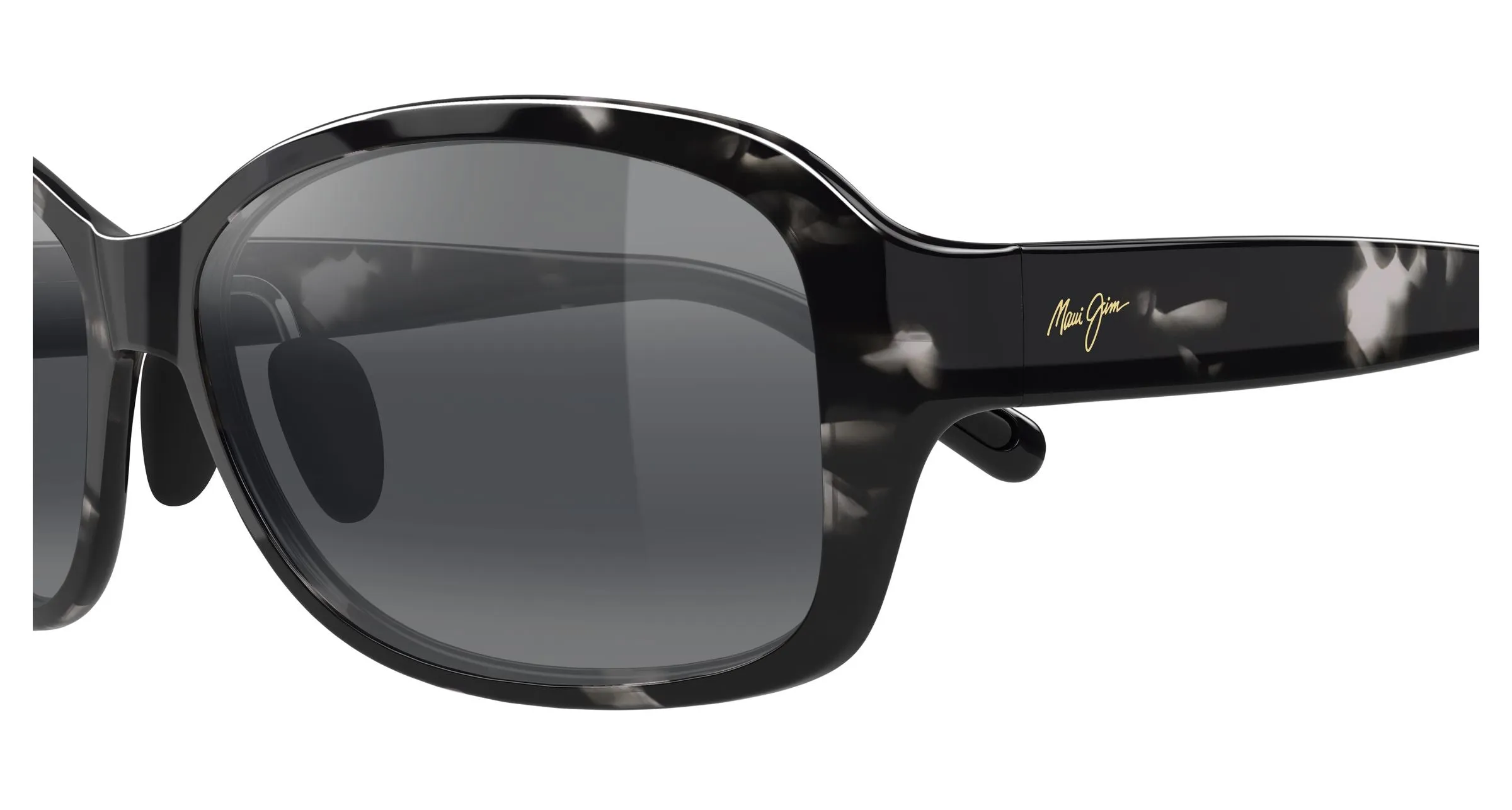 Maui Jim MJ0433S 001 Occhiali da sole Iniettato Havana Grigio Squadrata - immagine 3