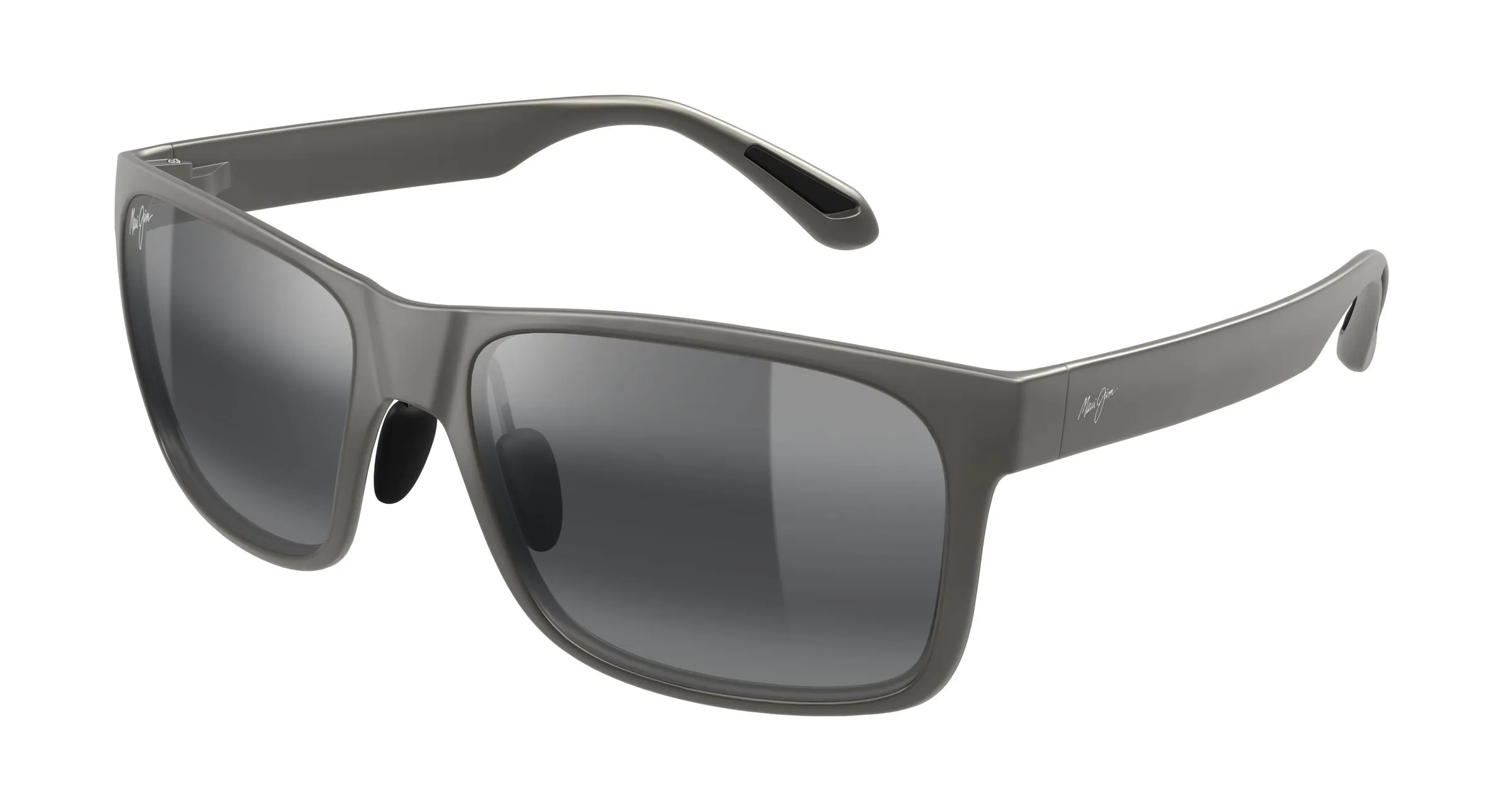 Maui Jim MJ0432S 005 Occhiali da sole Iniettato Verde Grigio Squadrata - immagine 1