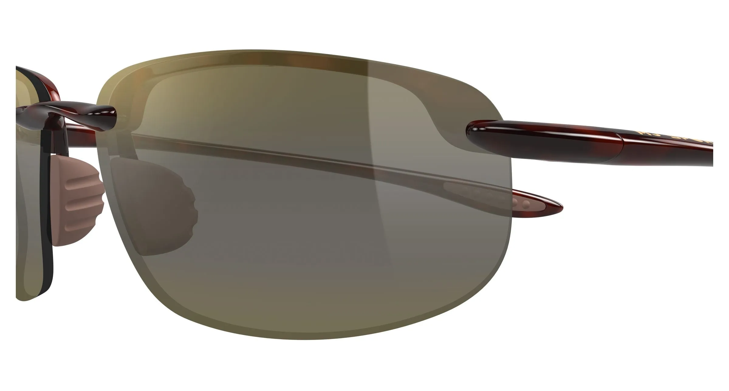 Maui Jim MJ0407SA 003 Occhiali da sole Iniettato Havana Bronzo Squadrata - immagine 3