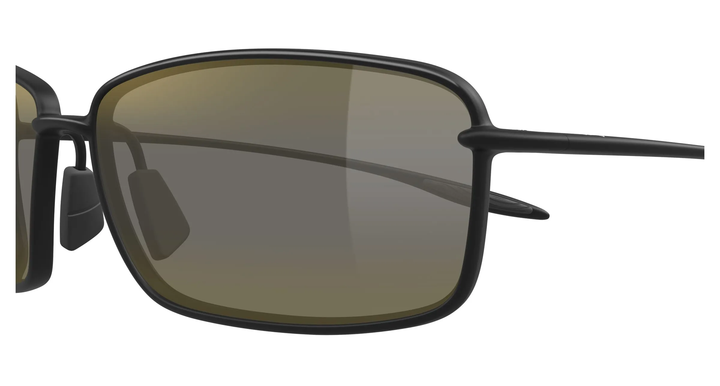 Maui Jim MJ0371S 002 Occhiali da sole Iniettato Nero Bronzo Squadrata - immagine 3