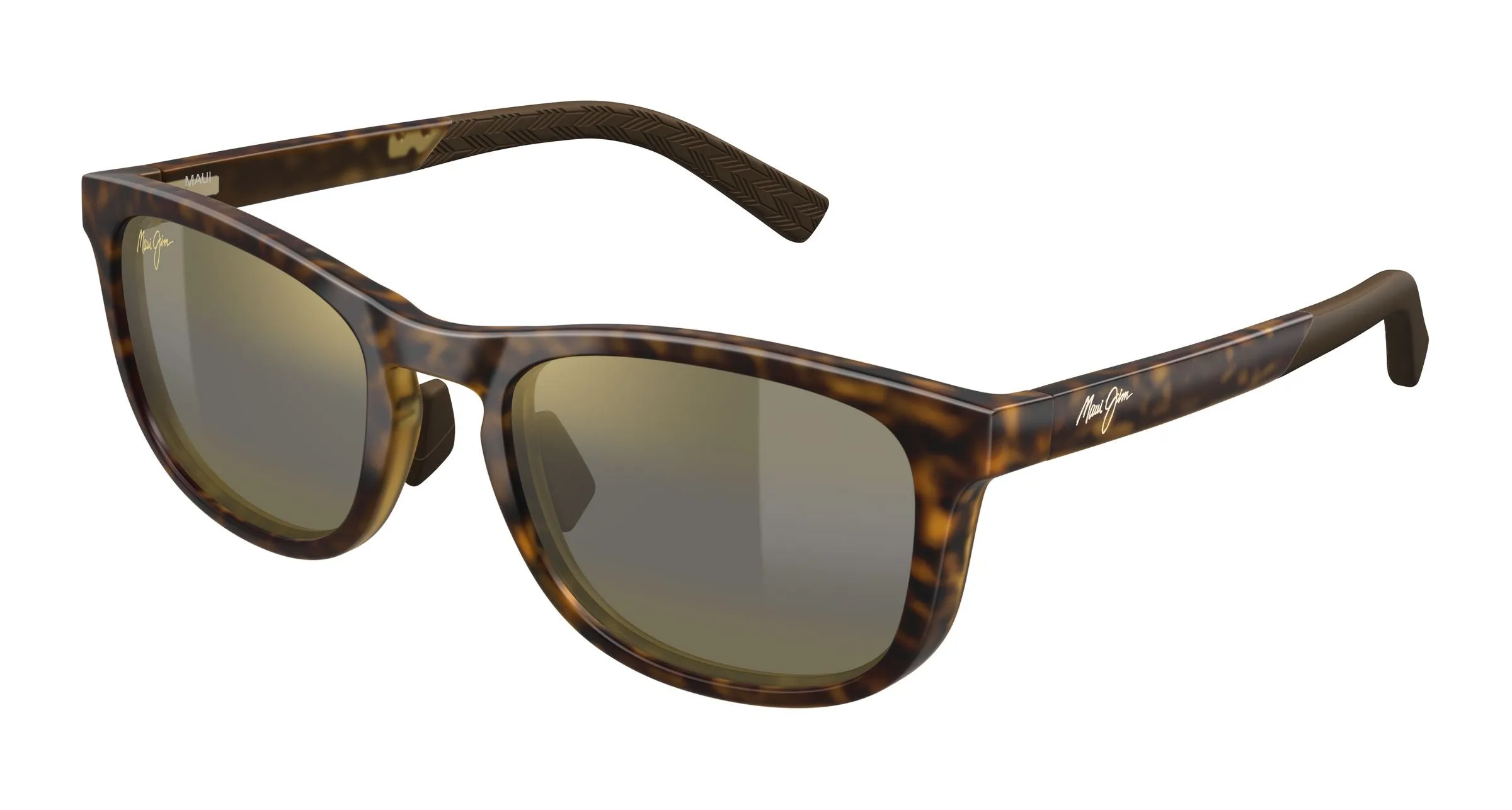 Maui Jim MJ0356SA 002 Occhiali da sole Bio-iniettato Havana Bronzo Squadrata - immagine 1