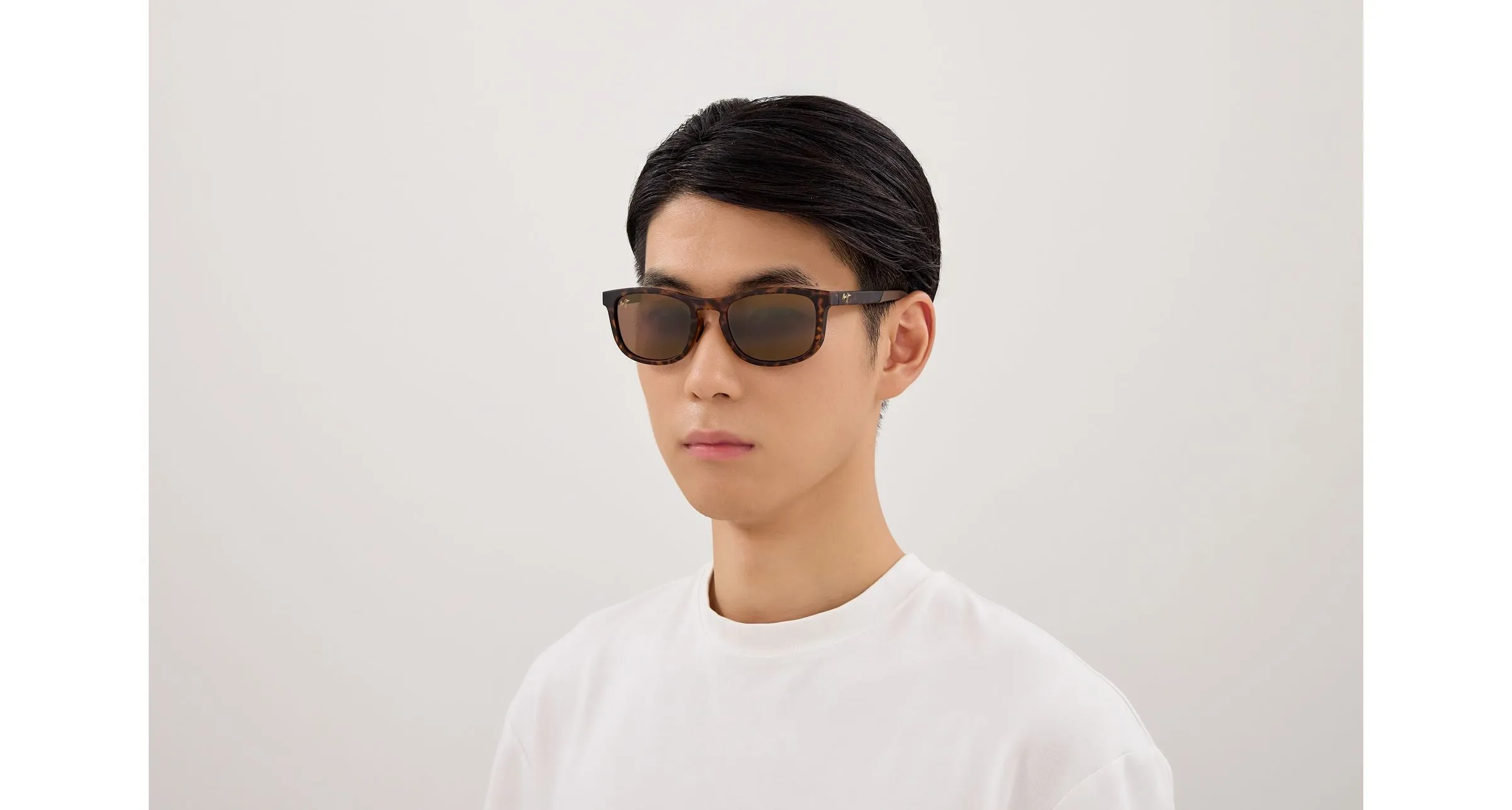 Maui Jim MJ0356SA 002 Occhiali da sole Bio-iniettato Havana Bronzo Squadrata - immagine 4