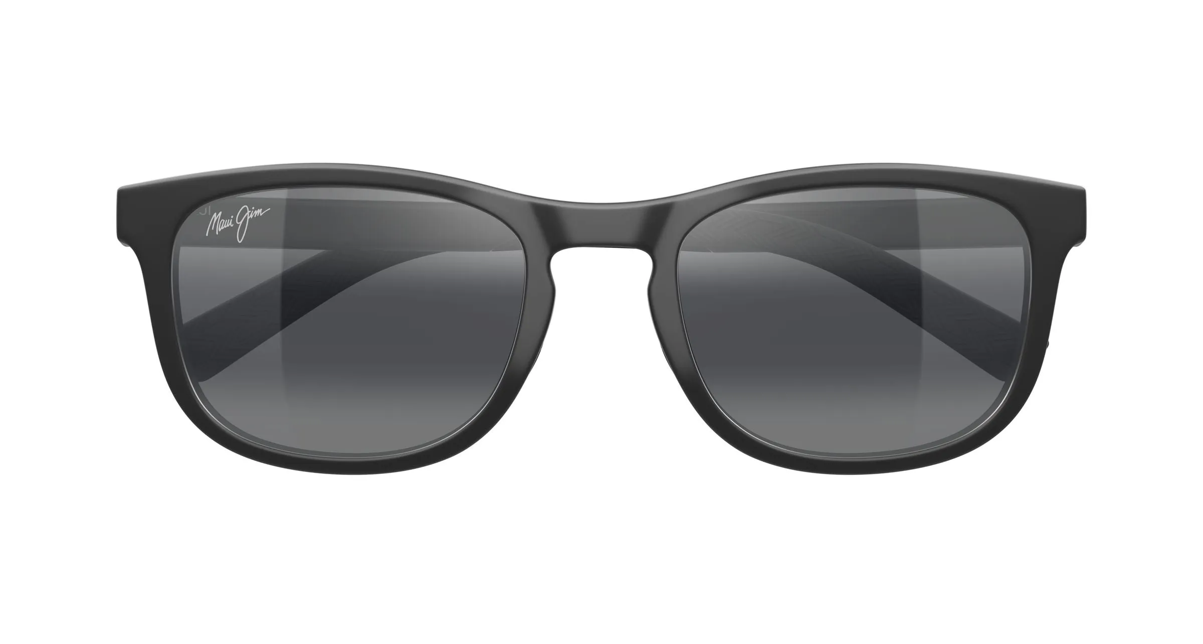 Maui Jim MJ0356SA 001 Occhiali da sole Bio-iniettato Nero Grigio Squadrata - immagine 2