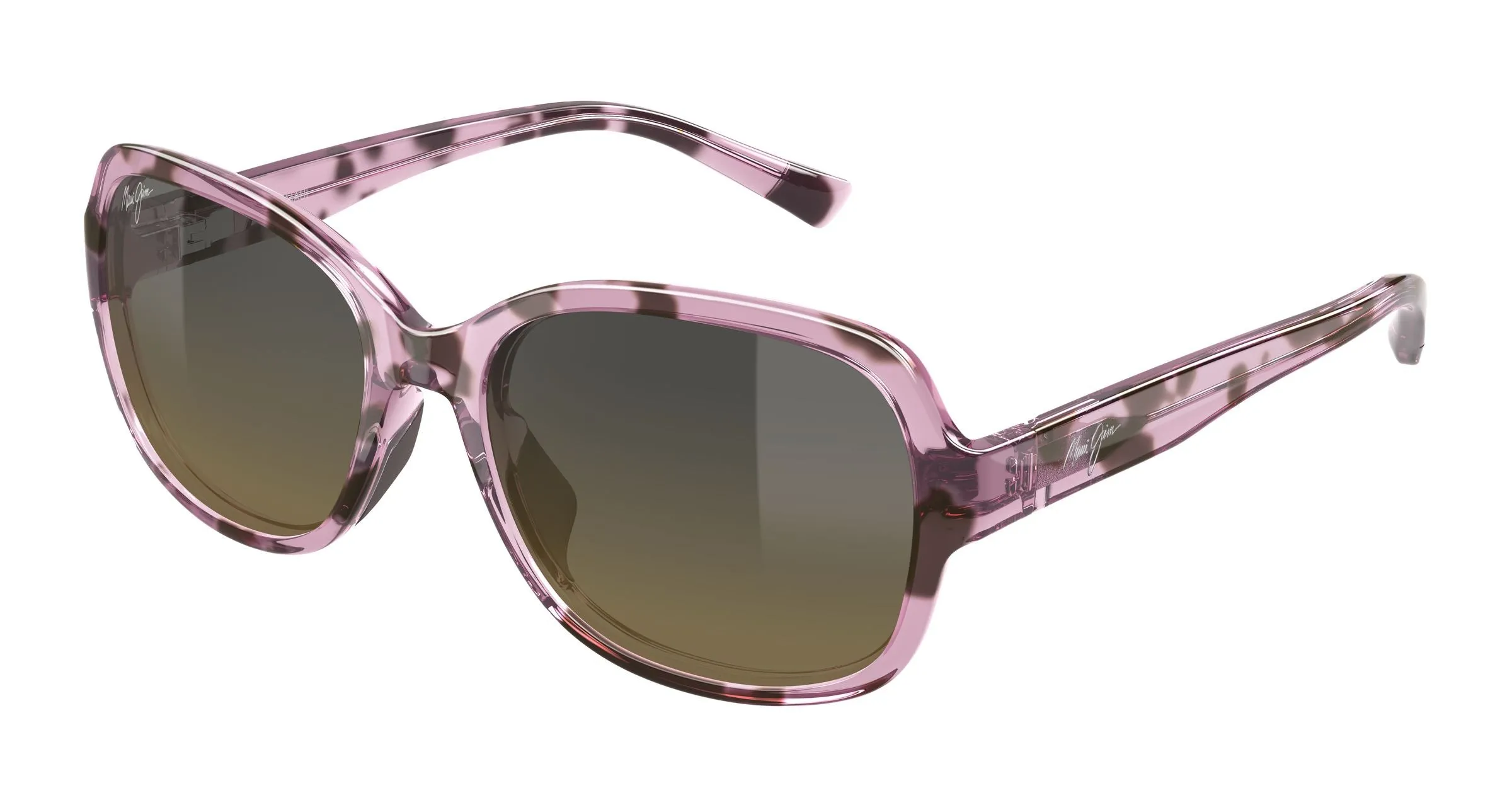 Maui Jim MJ0355S 004 Occhiali da sole Bio-iniettato Havana Bronzo Farfalla - immagine 1