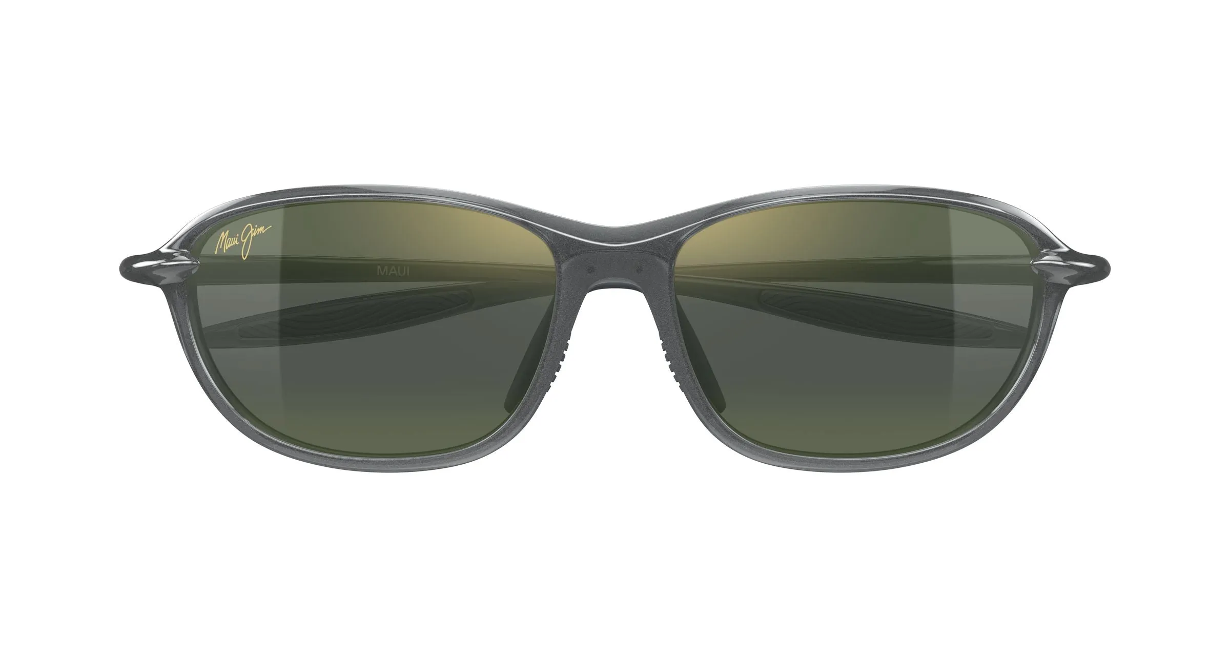 Maui Jim MJ0340SA 004 Occhiali da sole Bio-iniettato Grigio Verde Geometrica - immagine 2