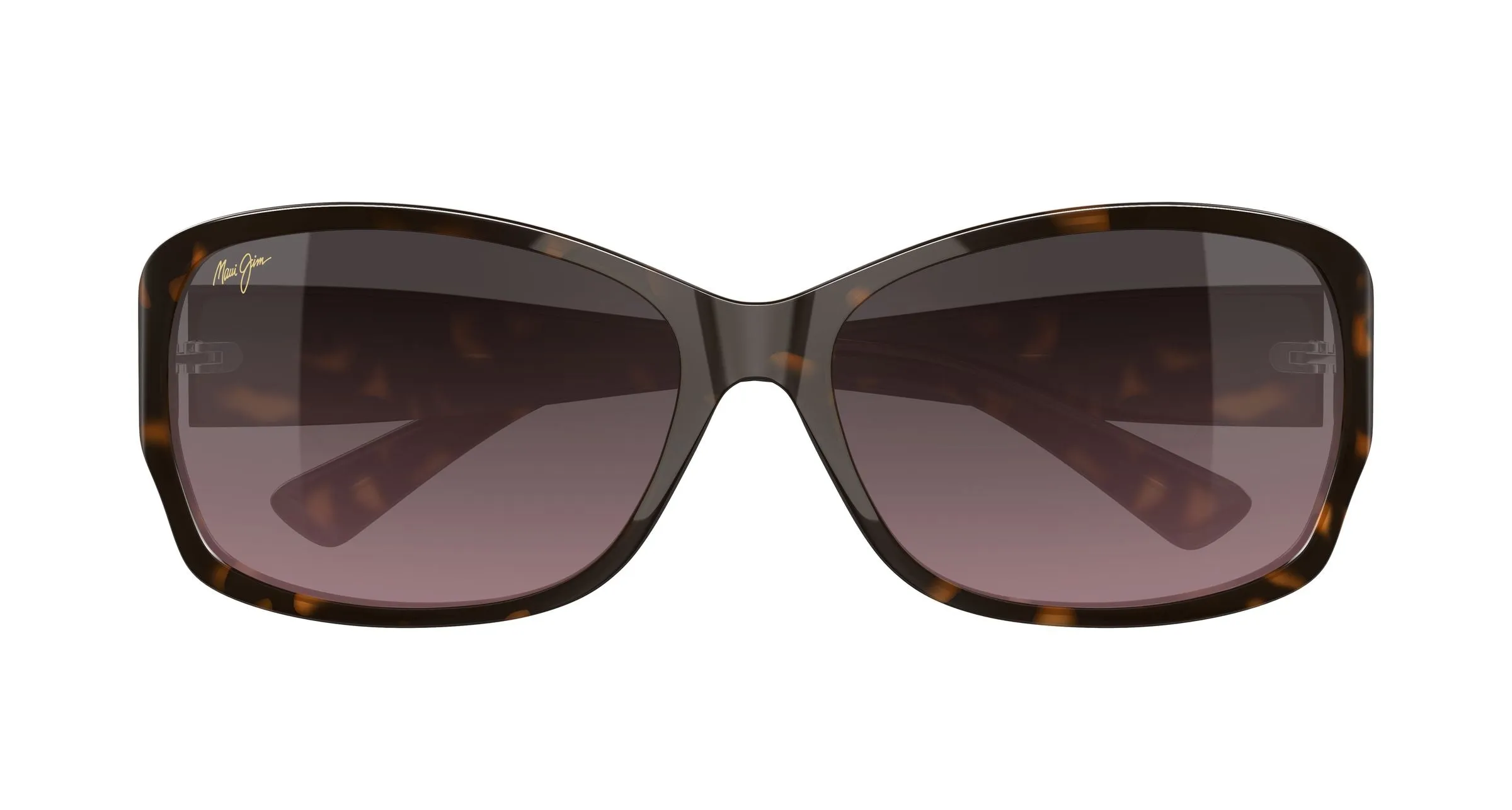 Maui Jim MJ0295S 002 Occhiali da sole Acetato Havana Rosa Squadrata - immagine 2