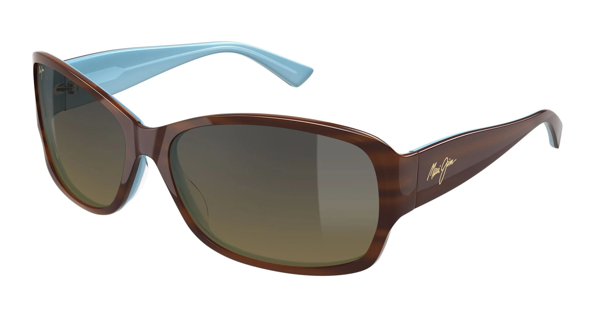 Maui Jim MJ0295S 001 Occhiali da sole Acetato Havana Bronzo Squadrata - immagine 1