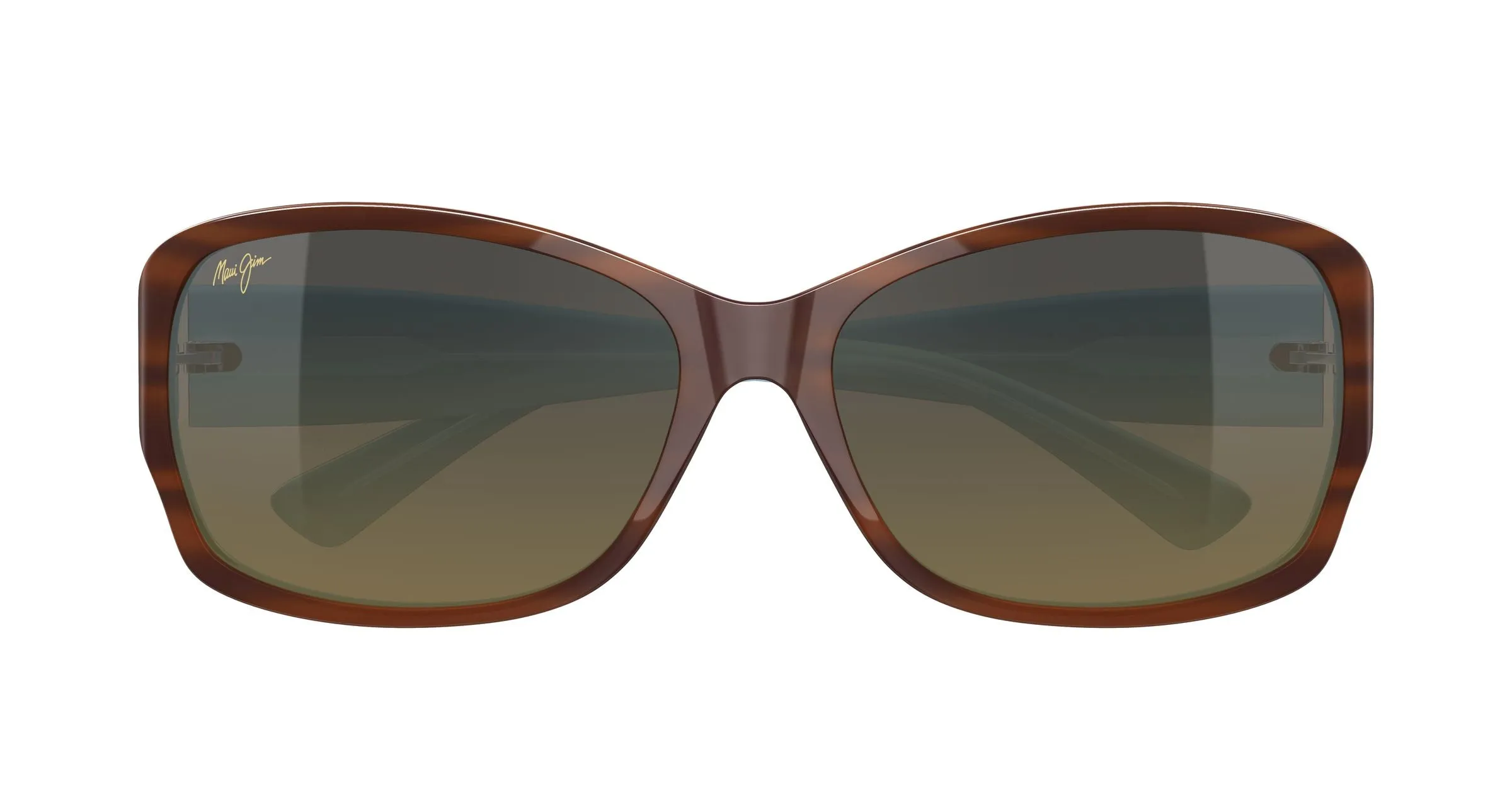 Maui Jim MJ0295S 001 Occhiali da sole Acetato Havana Bronzo Squadrata - immagine 2