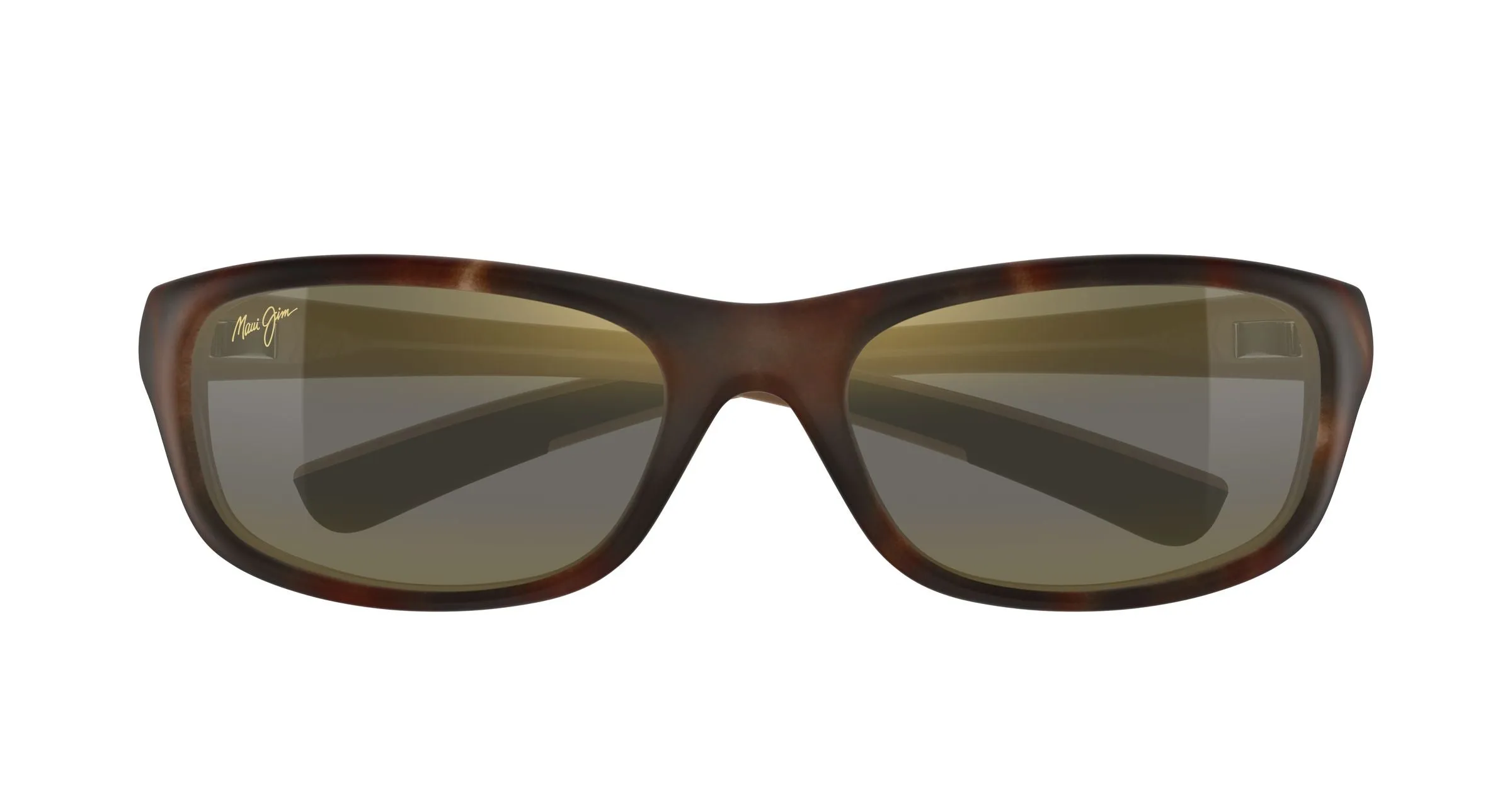 Maui Jim MJ0279S 002 Occhiali da sole Iniettato Havana Bronzo Squadrata - immagine 2