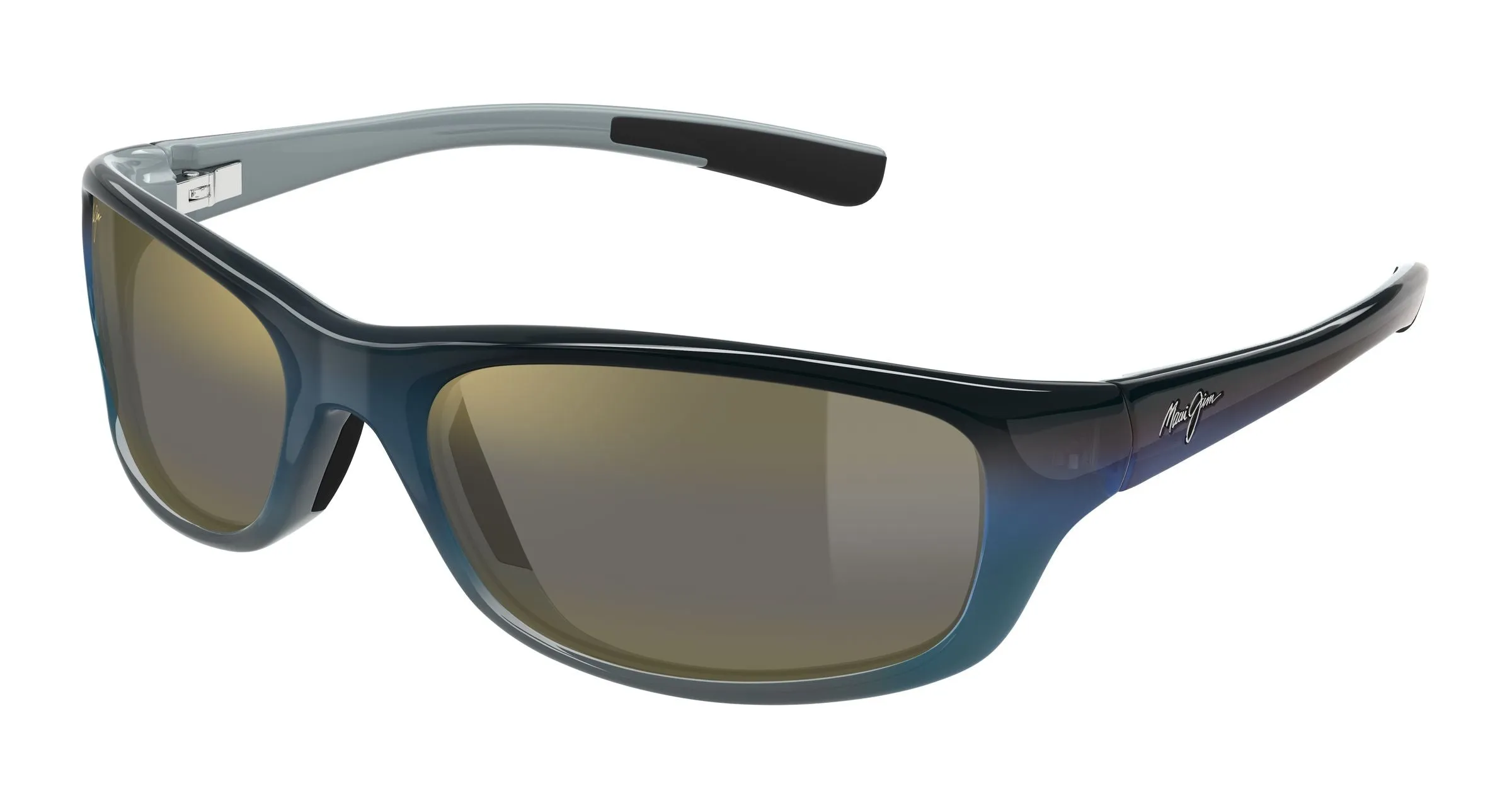 Maui Jim MJ0279S 001 Occhiali da sole Iniettato Marrone Bronzo Squadrata - immagine 1