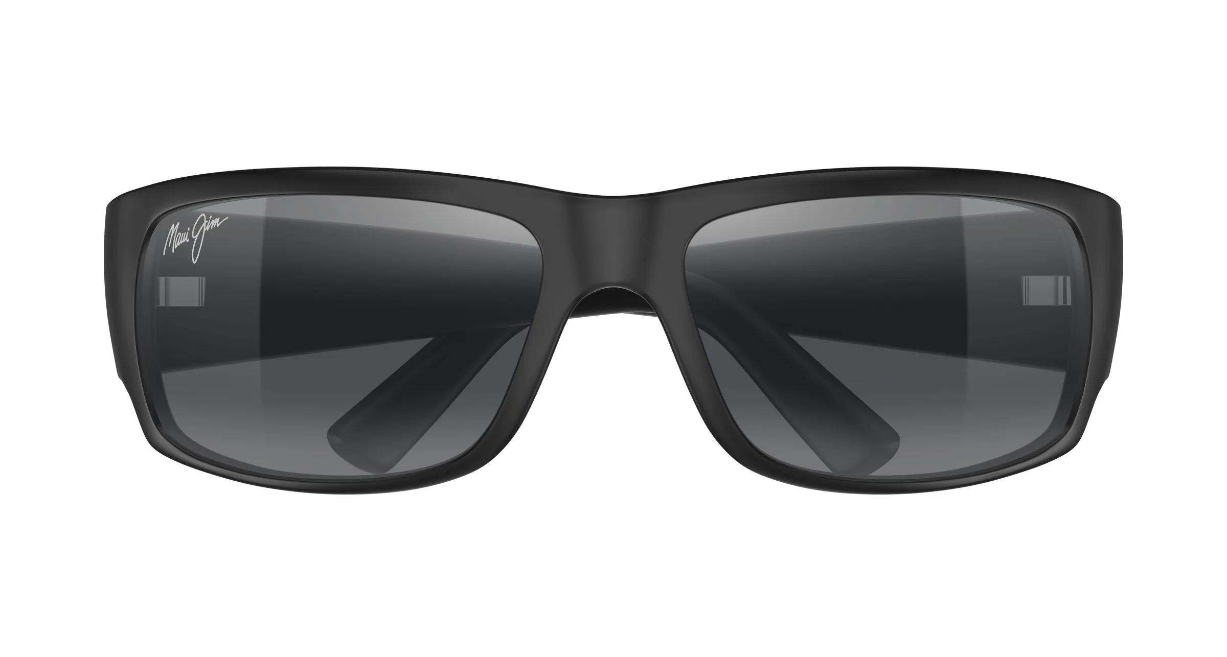 Maui Jim MJ0266S 001 Occhiali da sole Iniettato Nero Grigio Squadrata - immagine 2