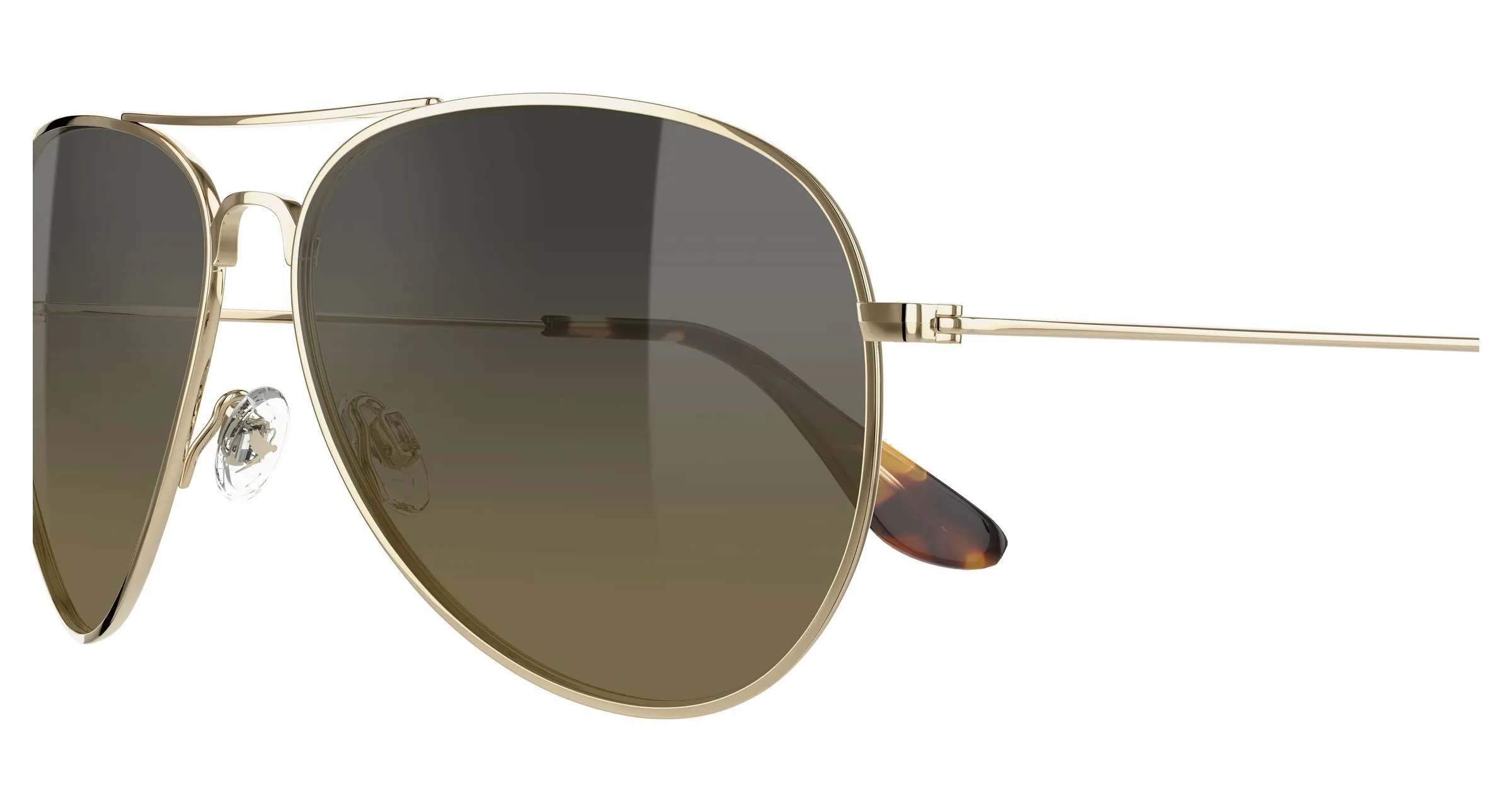 Maui Jim MJ0264S 002 Occhiali da sole Titanio Oro Bronzo Pilot - immagine 3
