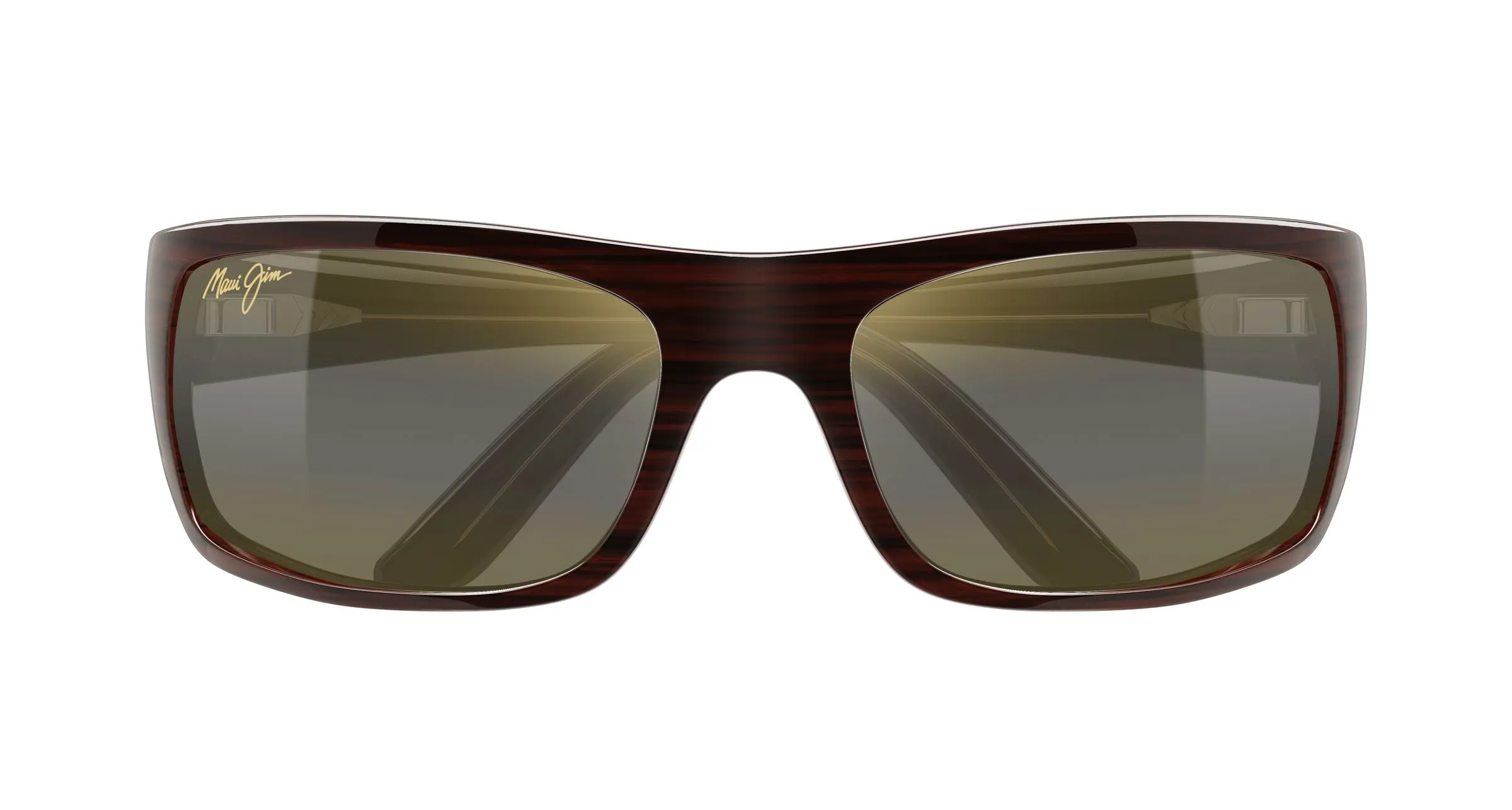 Maui Jim MJ0202S 003 Occhiali da sole Iniettato Havana Bronzo Squadrata - immagine 2