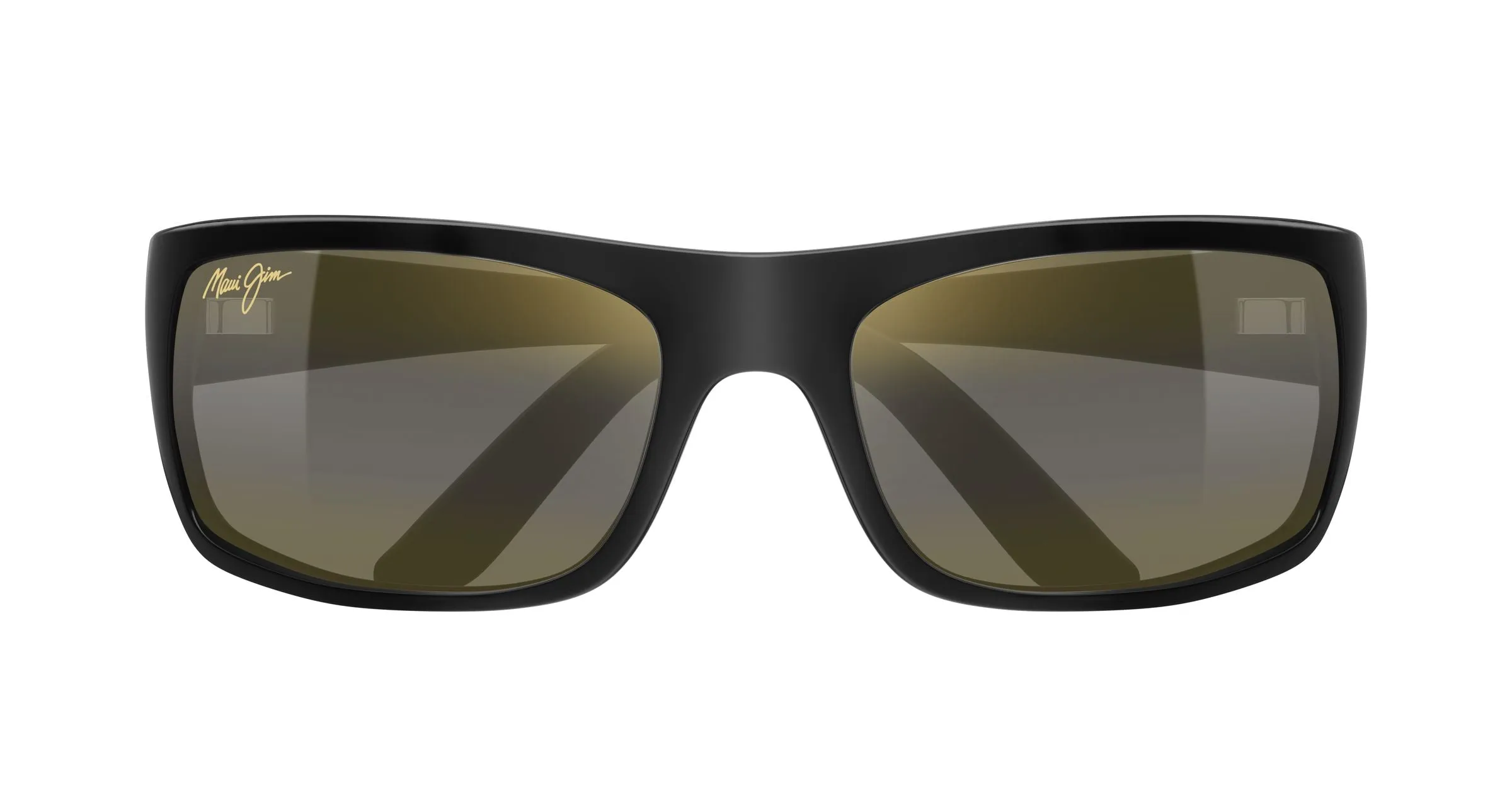 Maui Jim MJ0202S 002 Occhiali da sole Iniettato Nero Bronzo Squadrata - immagine 2