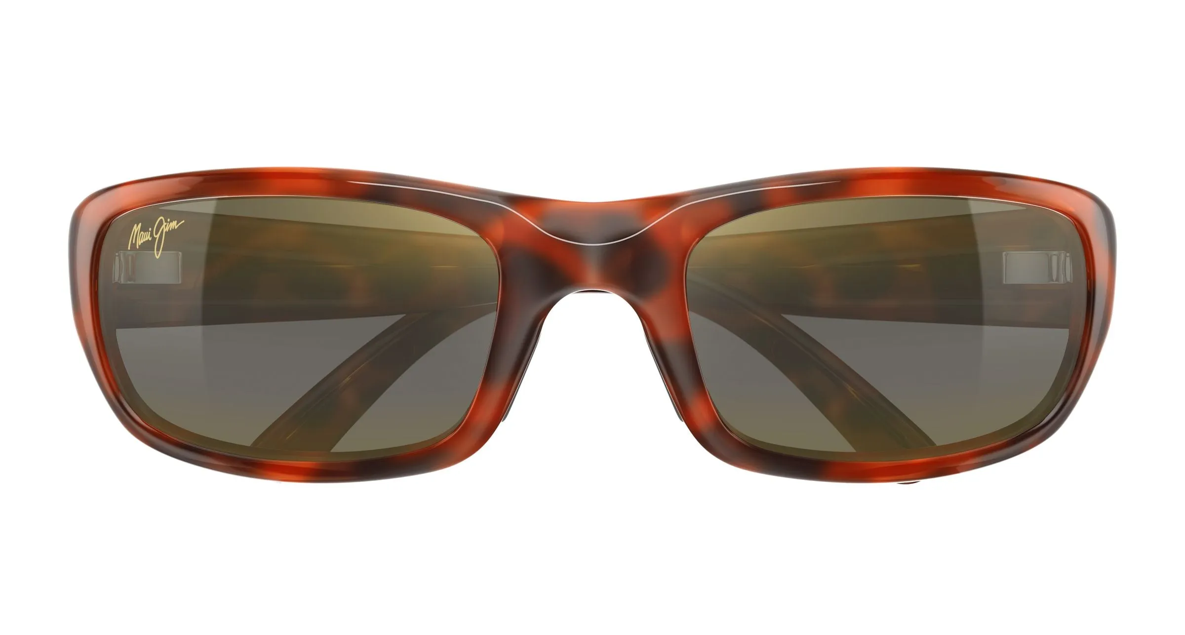 Maui Jim MJ0103S 002 Occhiali da sole Iniettato Havana Bronzo Squadrata - immagine 2